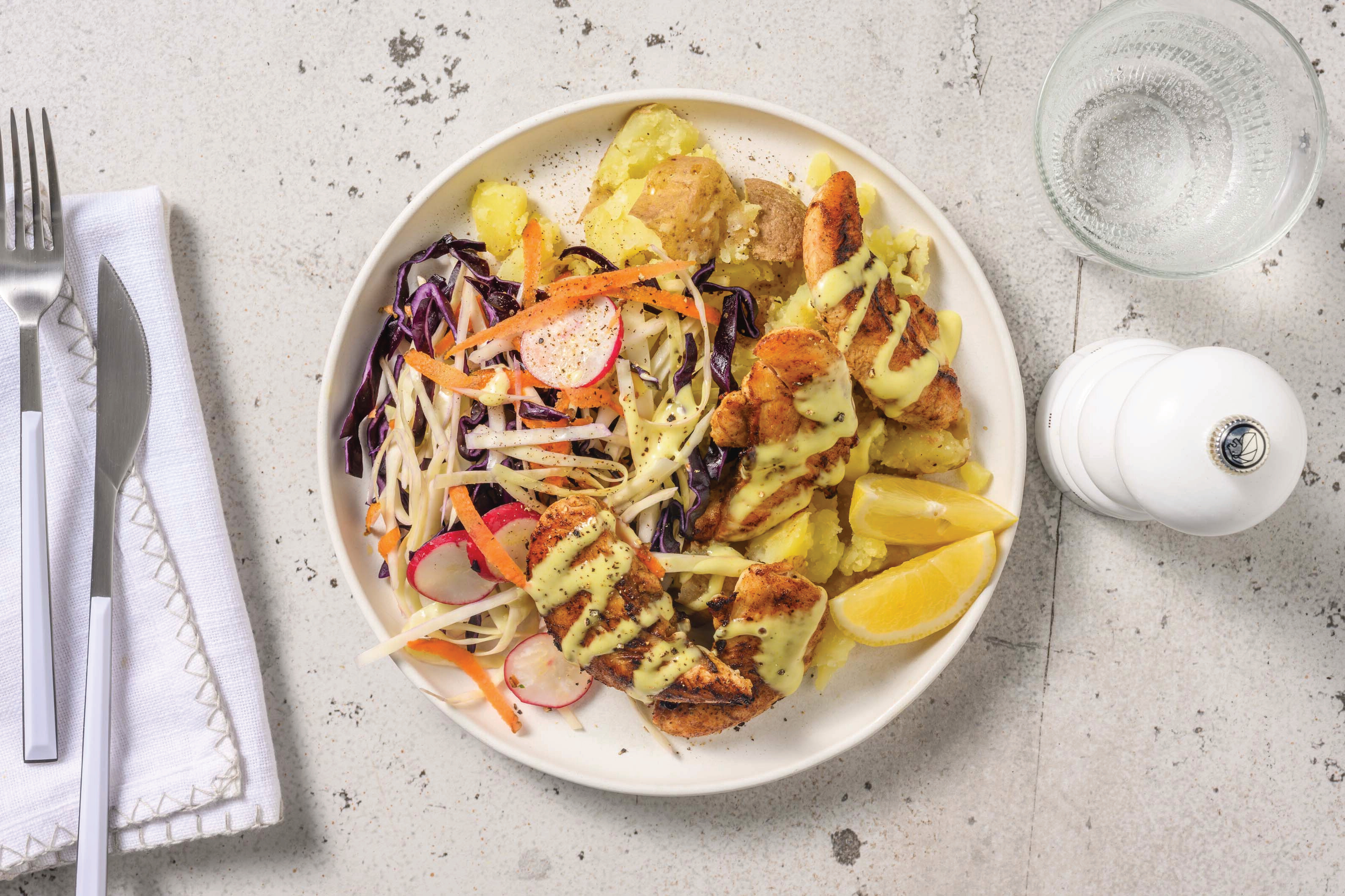 HelloHero: Beef Rump Tenders & Crushed Potatoes