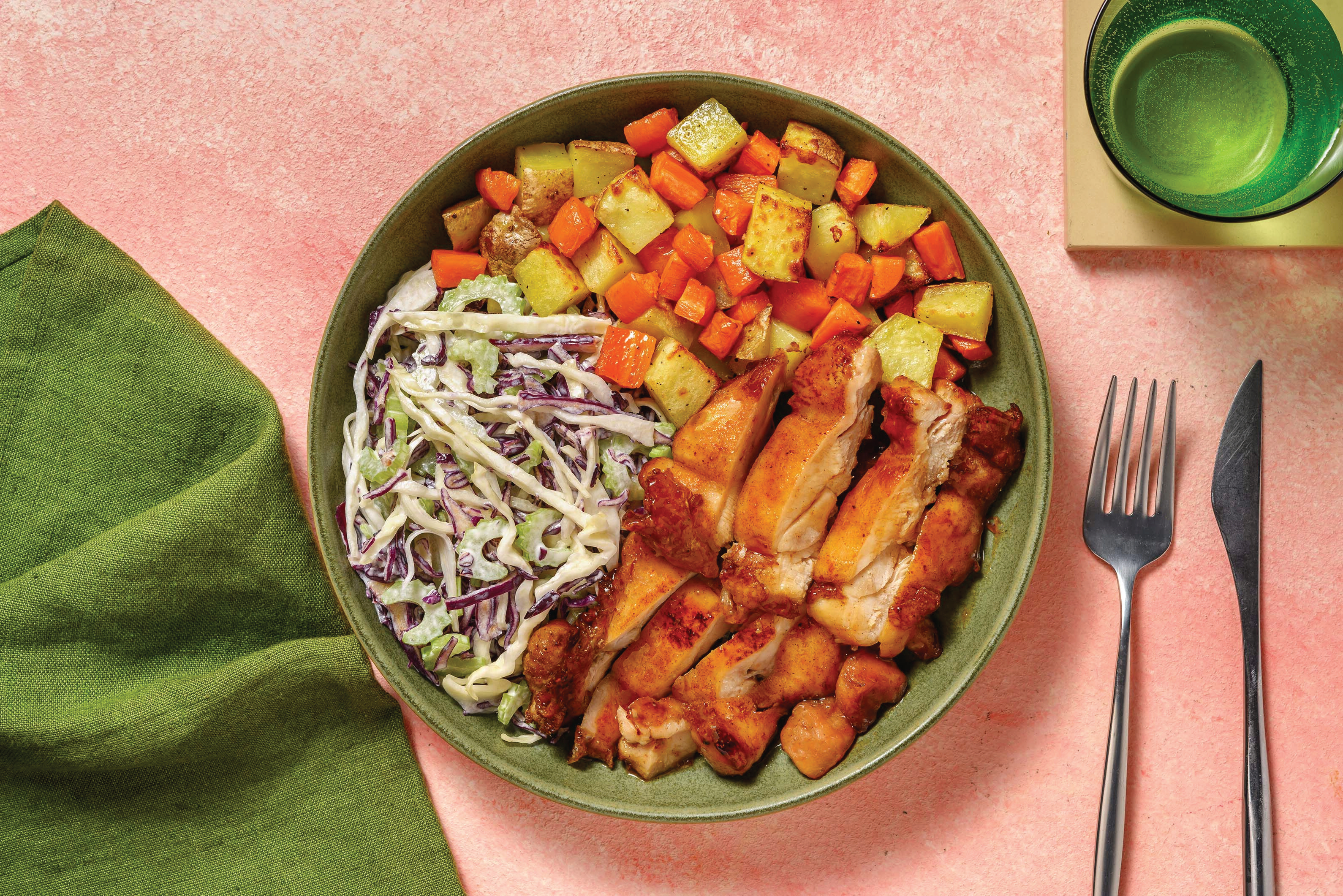 Sweet-Soy Beef & Root Veggies