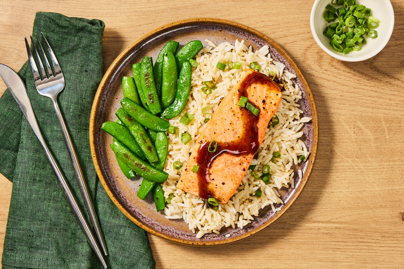 Brown Sugar-Glazed Salmon