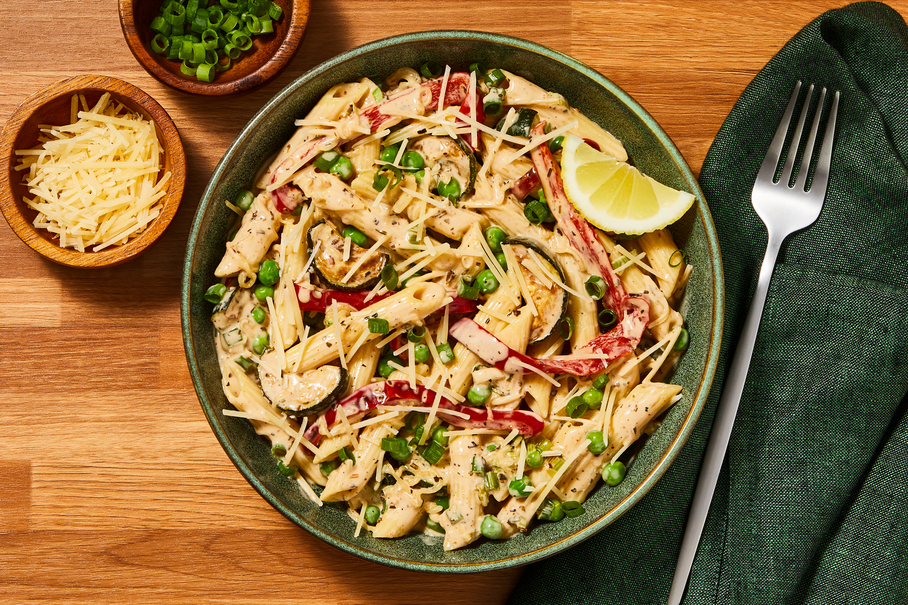 Gluten-Free Fresh Fusilli Primavera