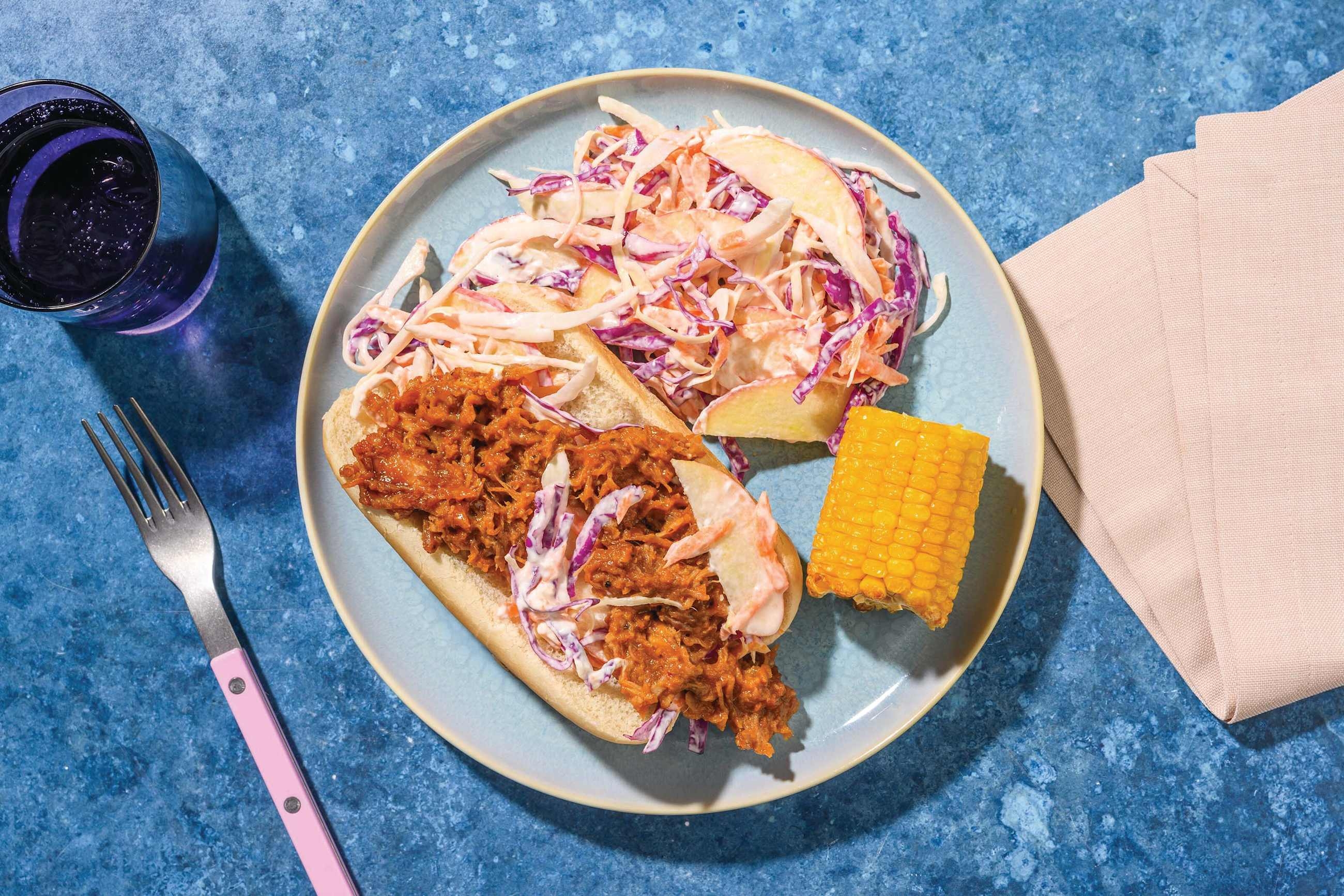 American BBQ Plant-Based Mince Sub