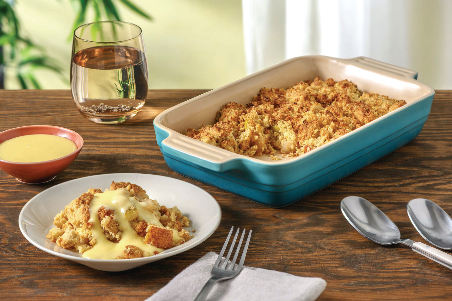 Spiced Apple Crumble