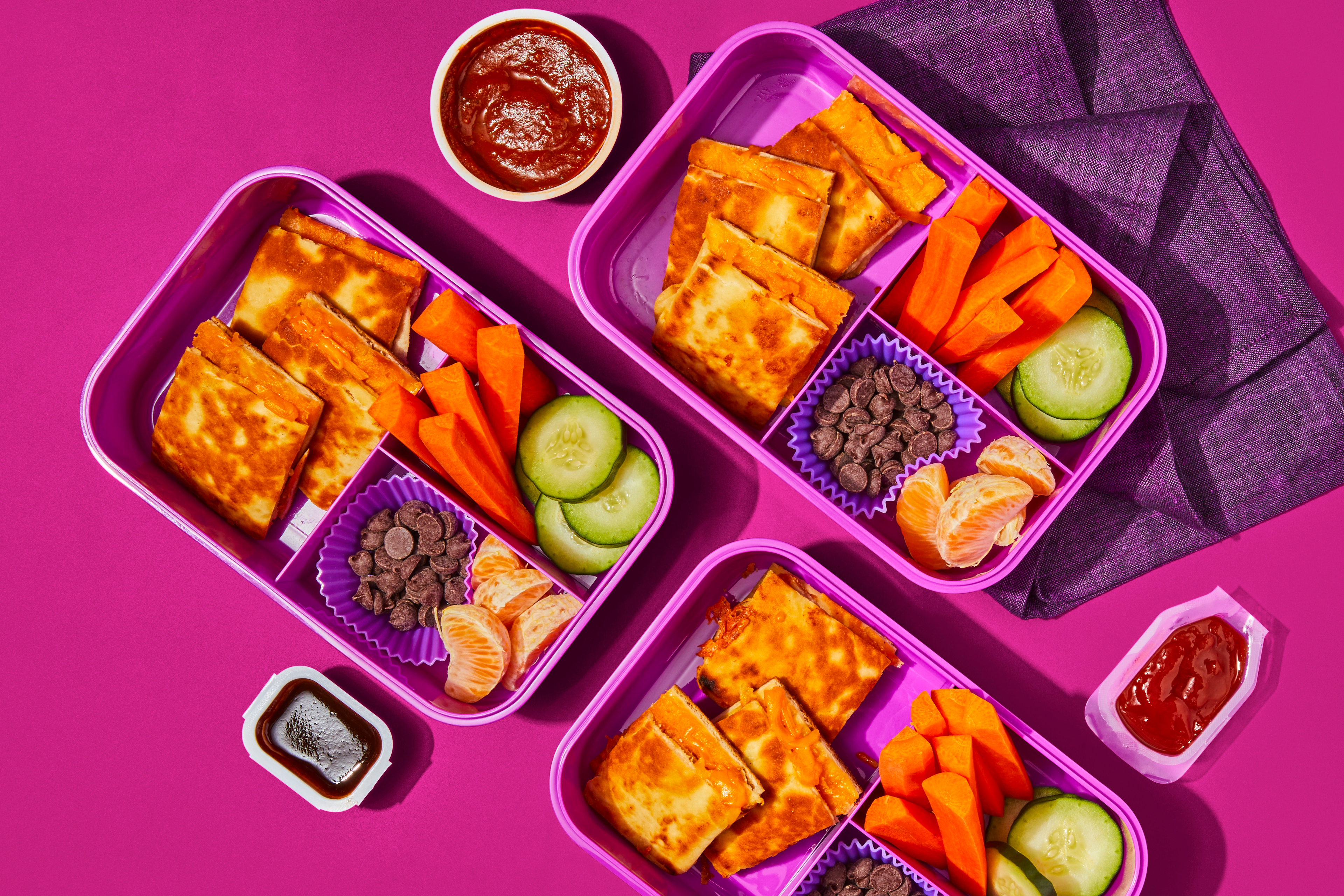 Kids’ Grilled Cheese Squares