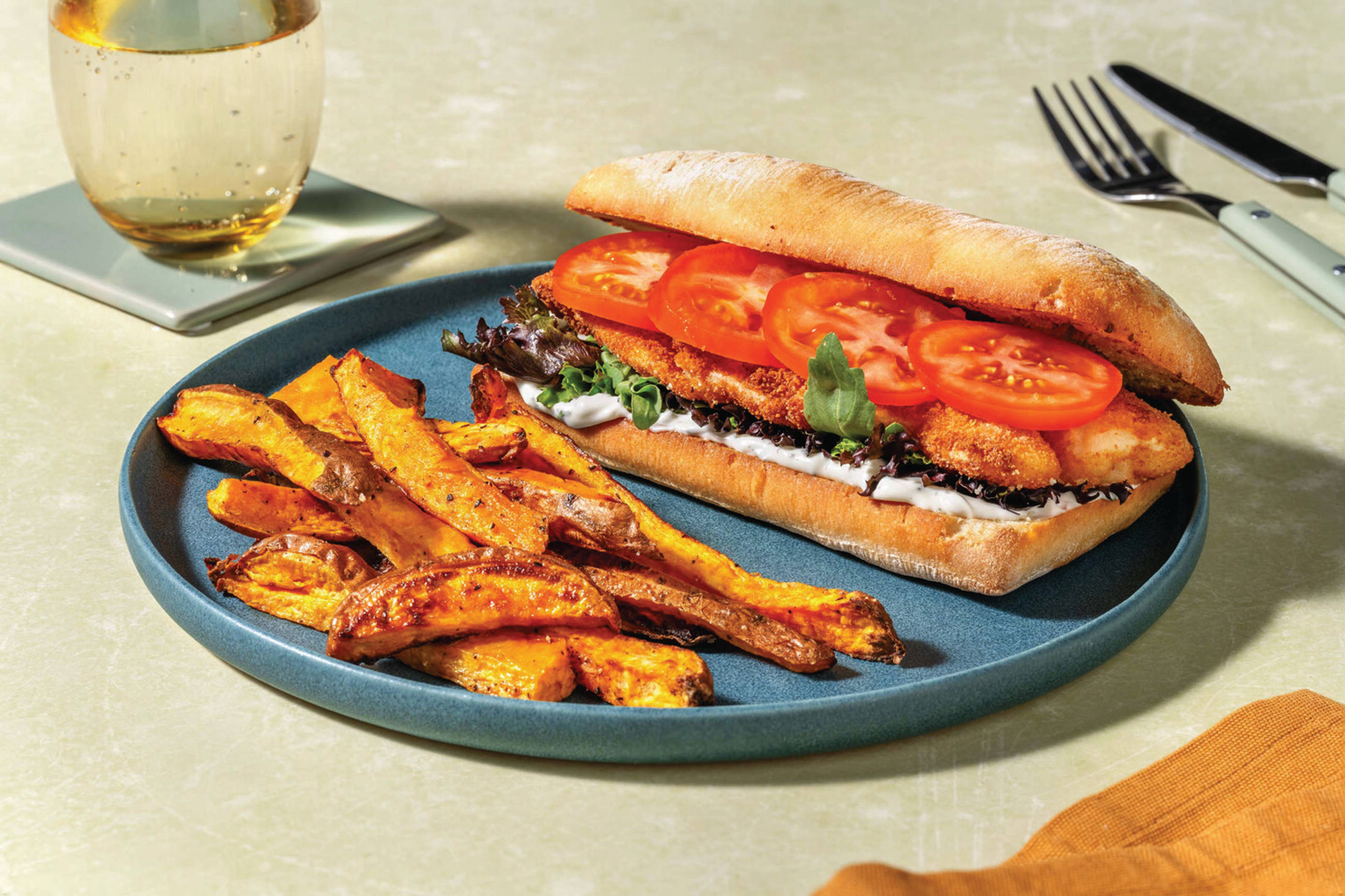 Fish Shop Chicken Sandwich