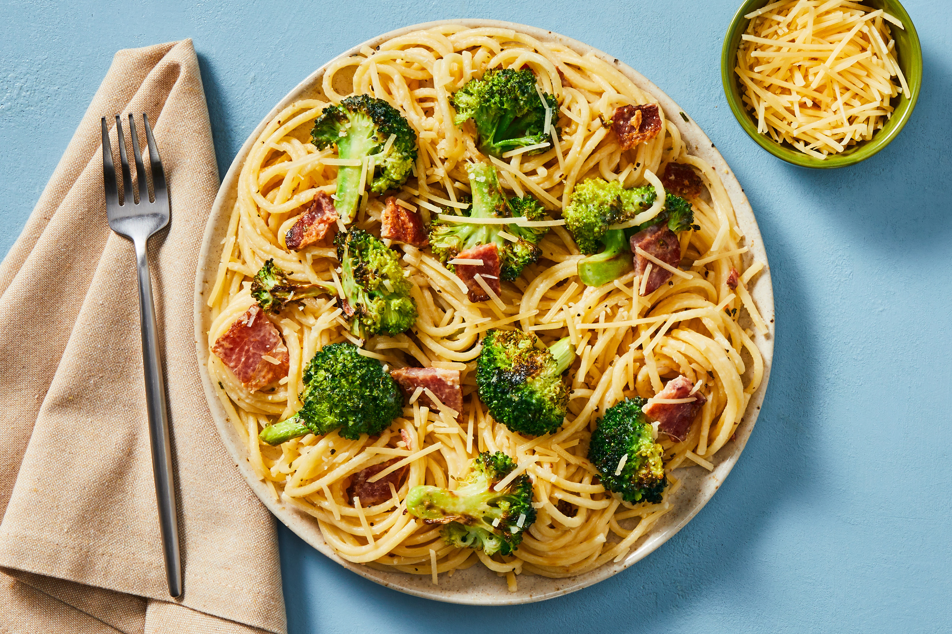 Bacon & Cream Gluten-Free Linguine