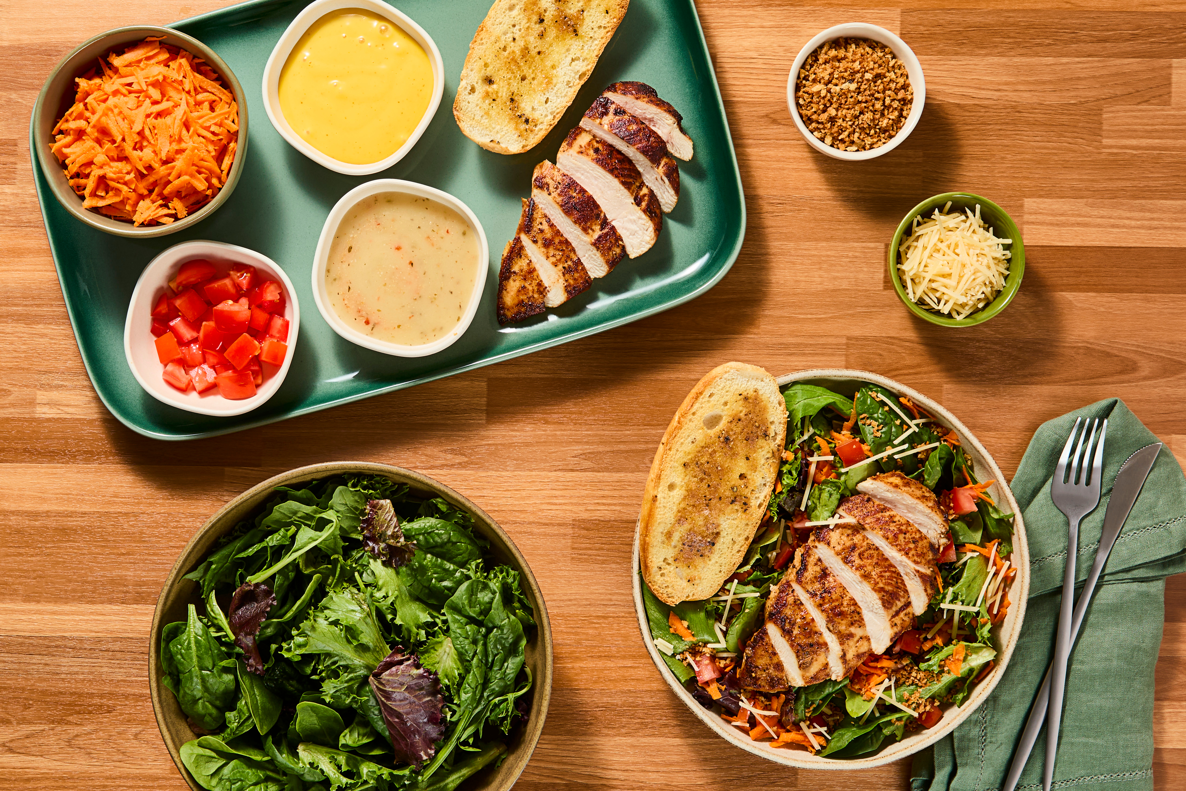 The Big Chicken Salad & Bacon Bar