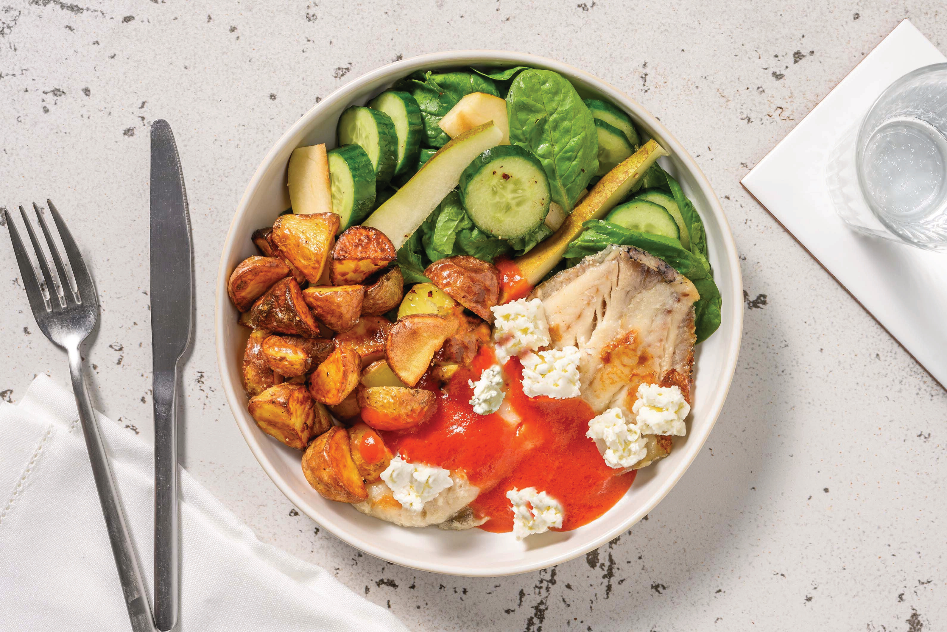 Easy Saucy Tomato Double Barramundi