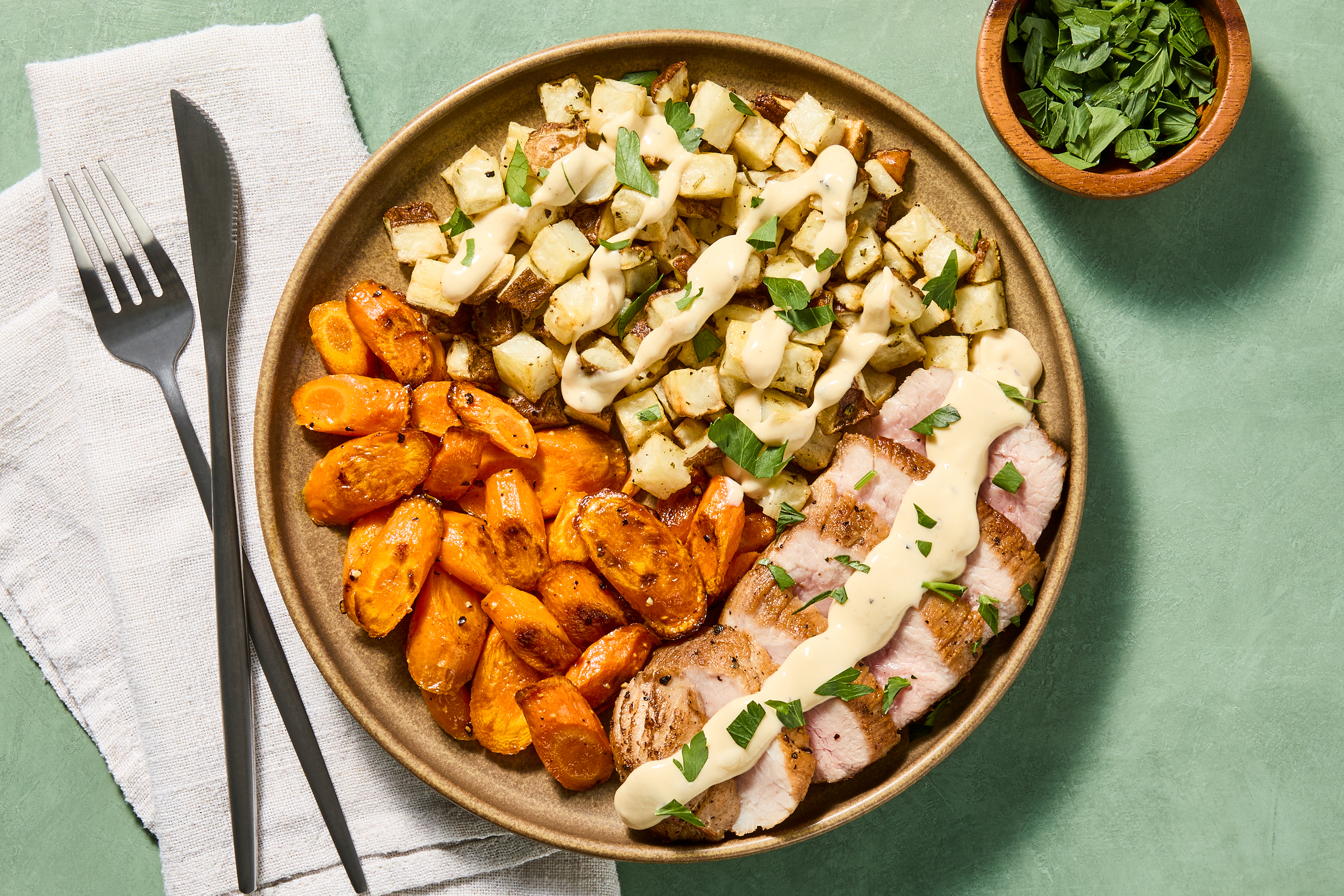 German Beef with Creamy Dijon Sauce