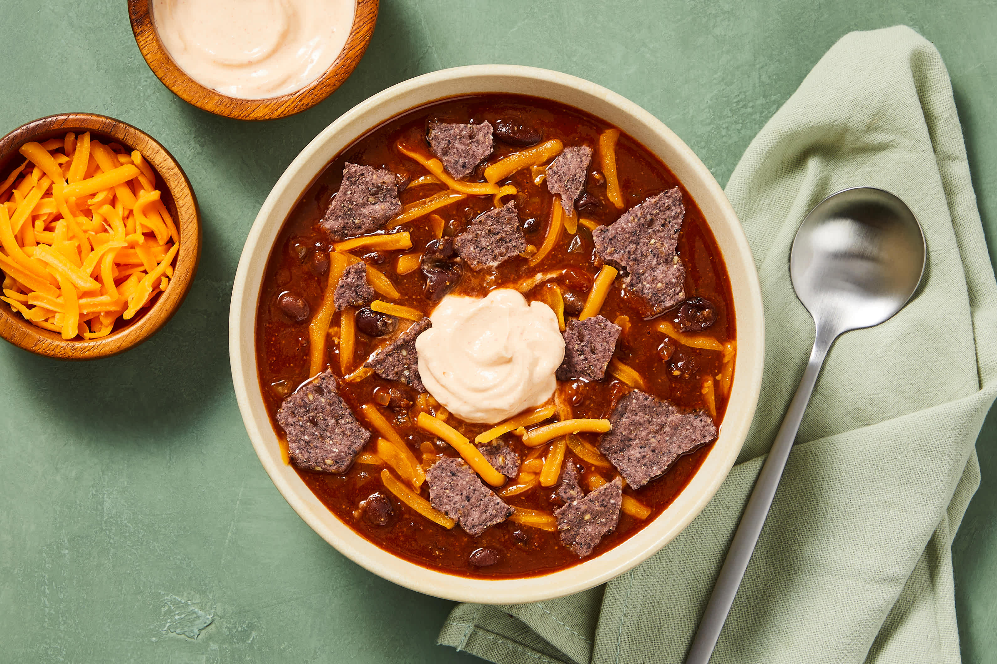 One-Pot Mexicali Shrimp & Bean Soup