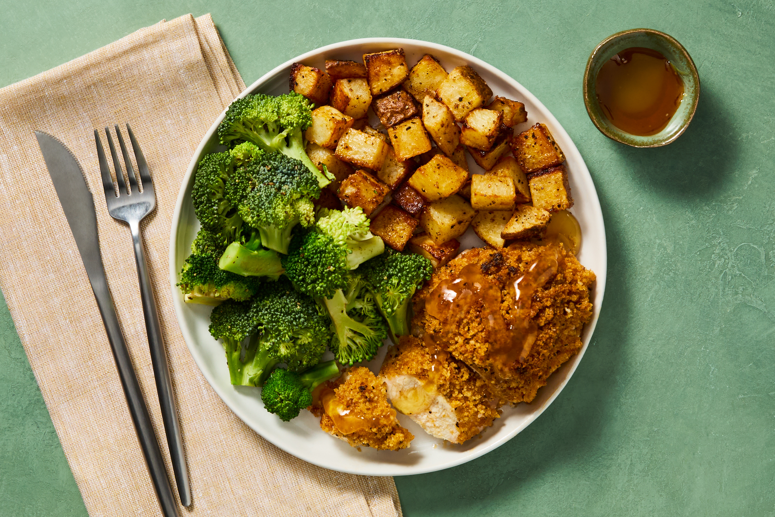 Crunchy Hot Honey Salmon