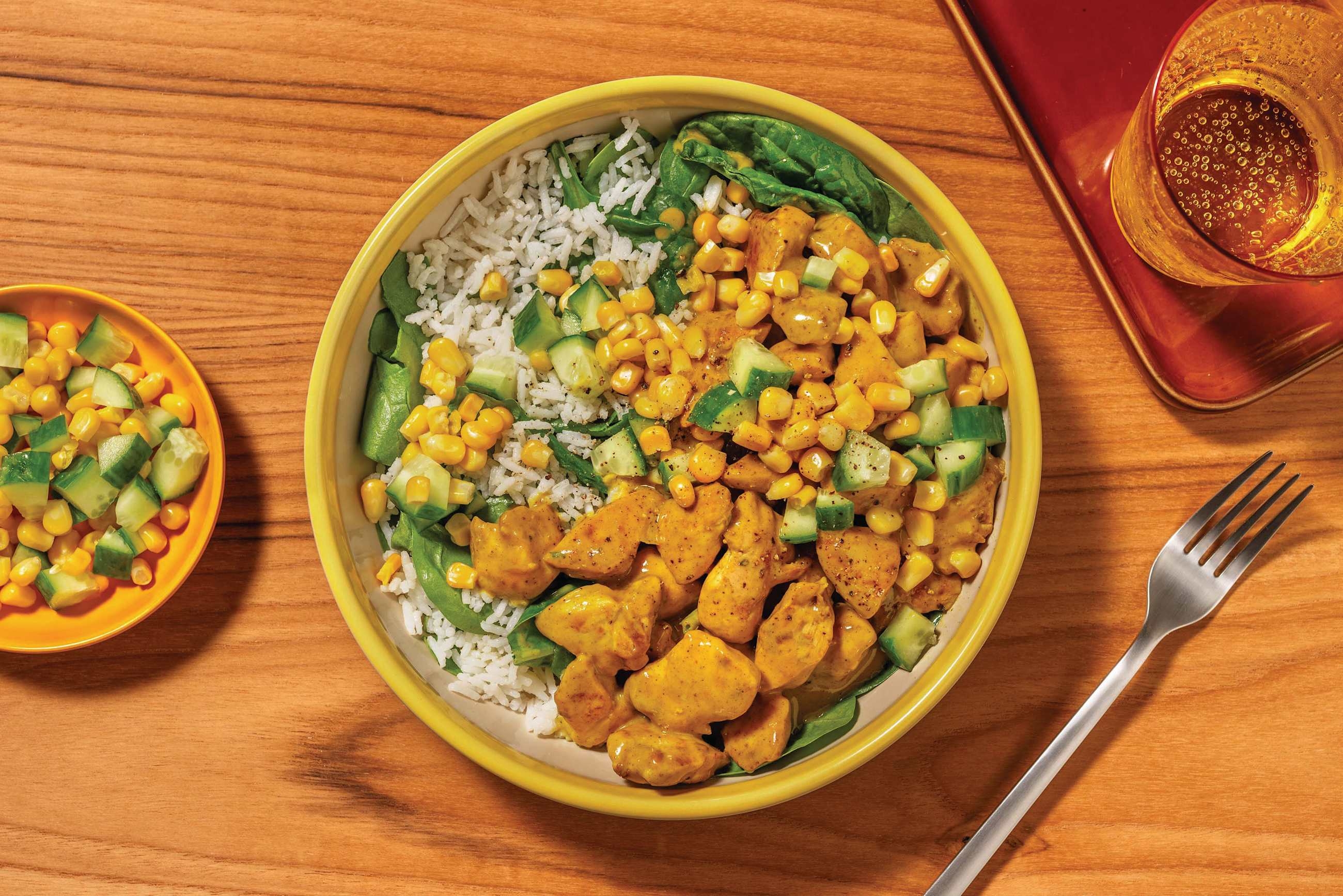 HelloHero: Korma-Style Tofu & Salsa