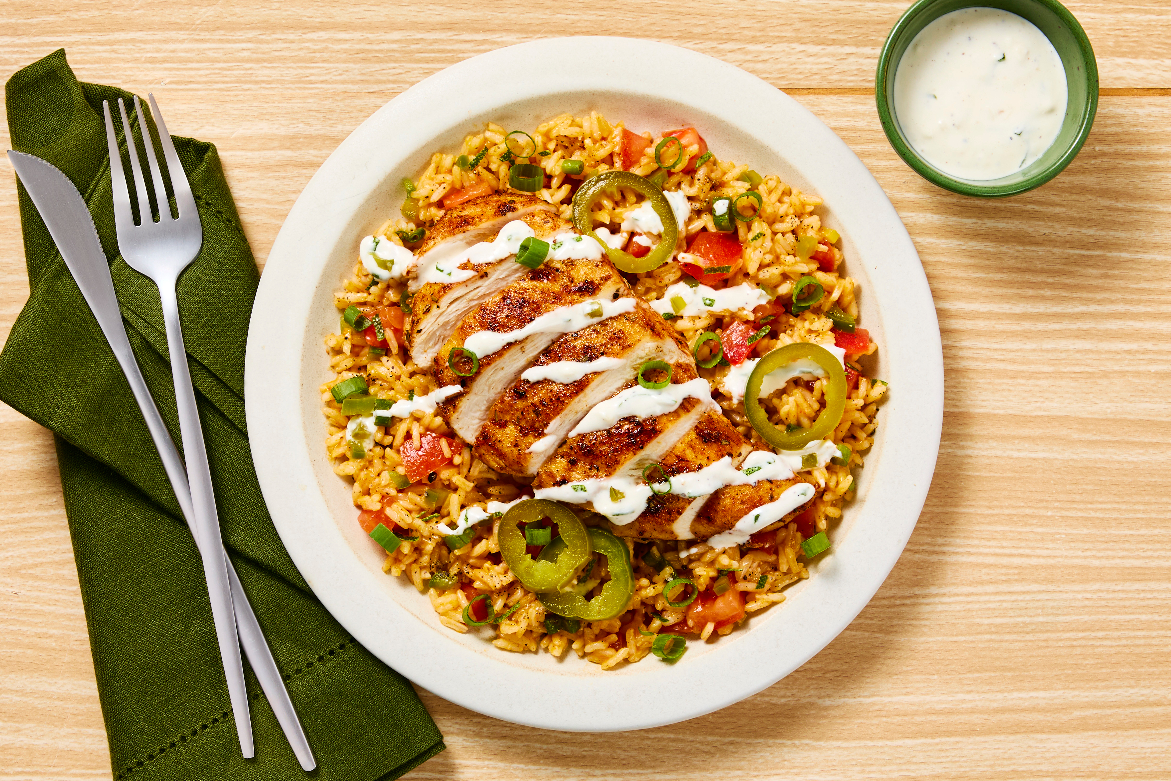 Spicy Peruvian Chicken & Microwave Rice