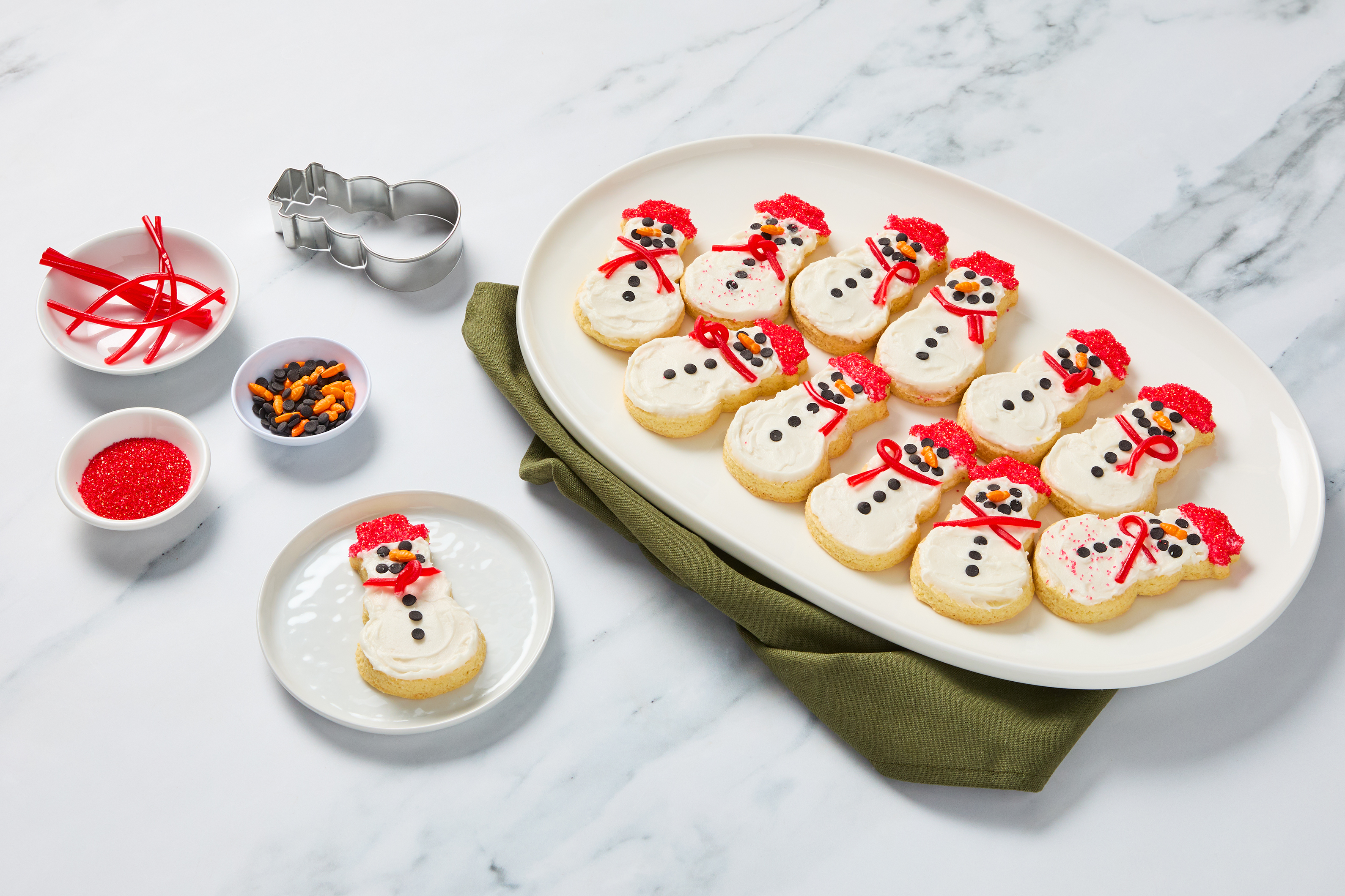 Snowman Cookie Kit