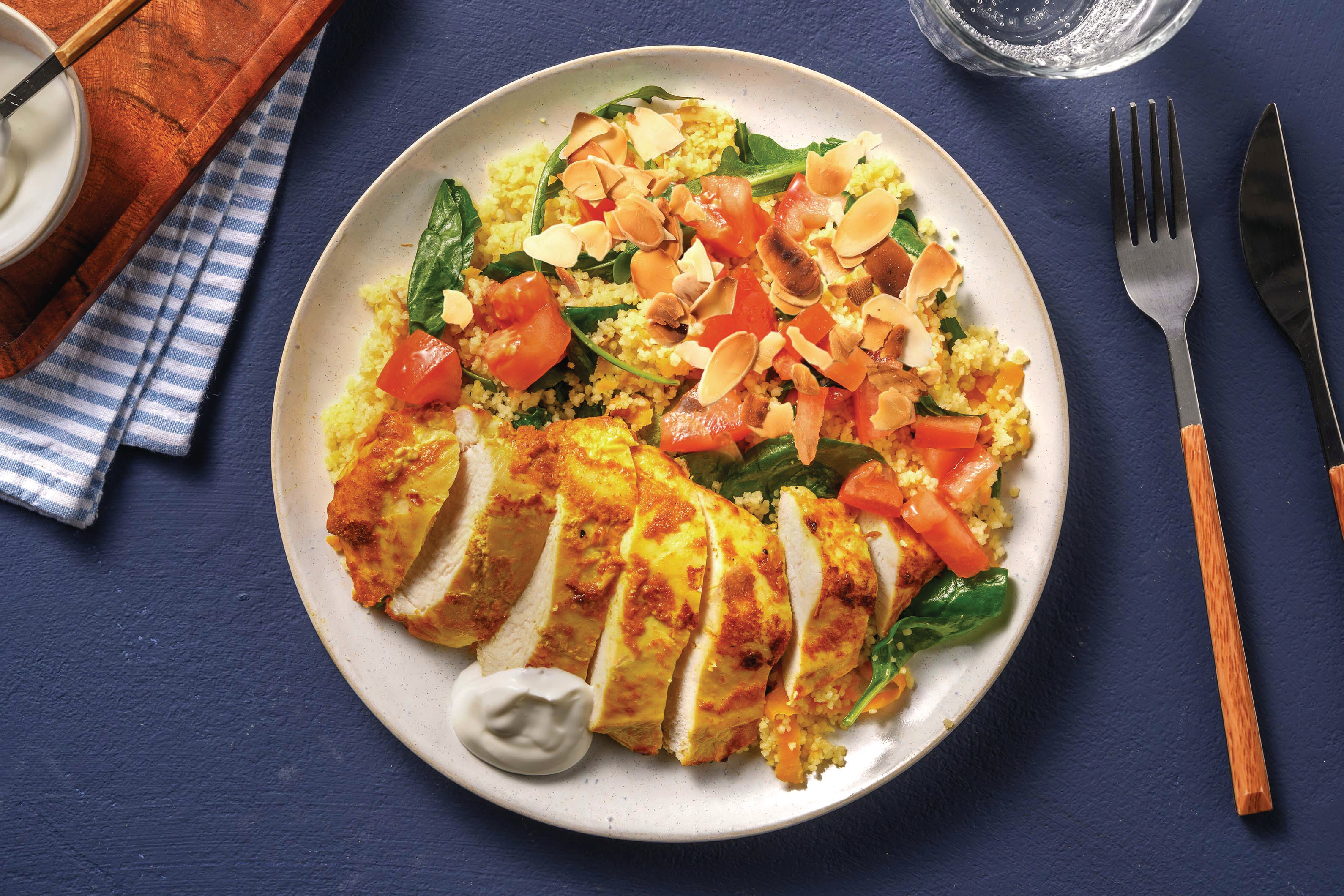 Chermoula Chicken & Carrot Couscous