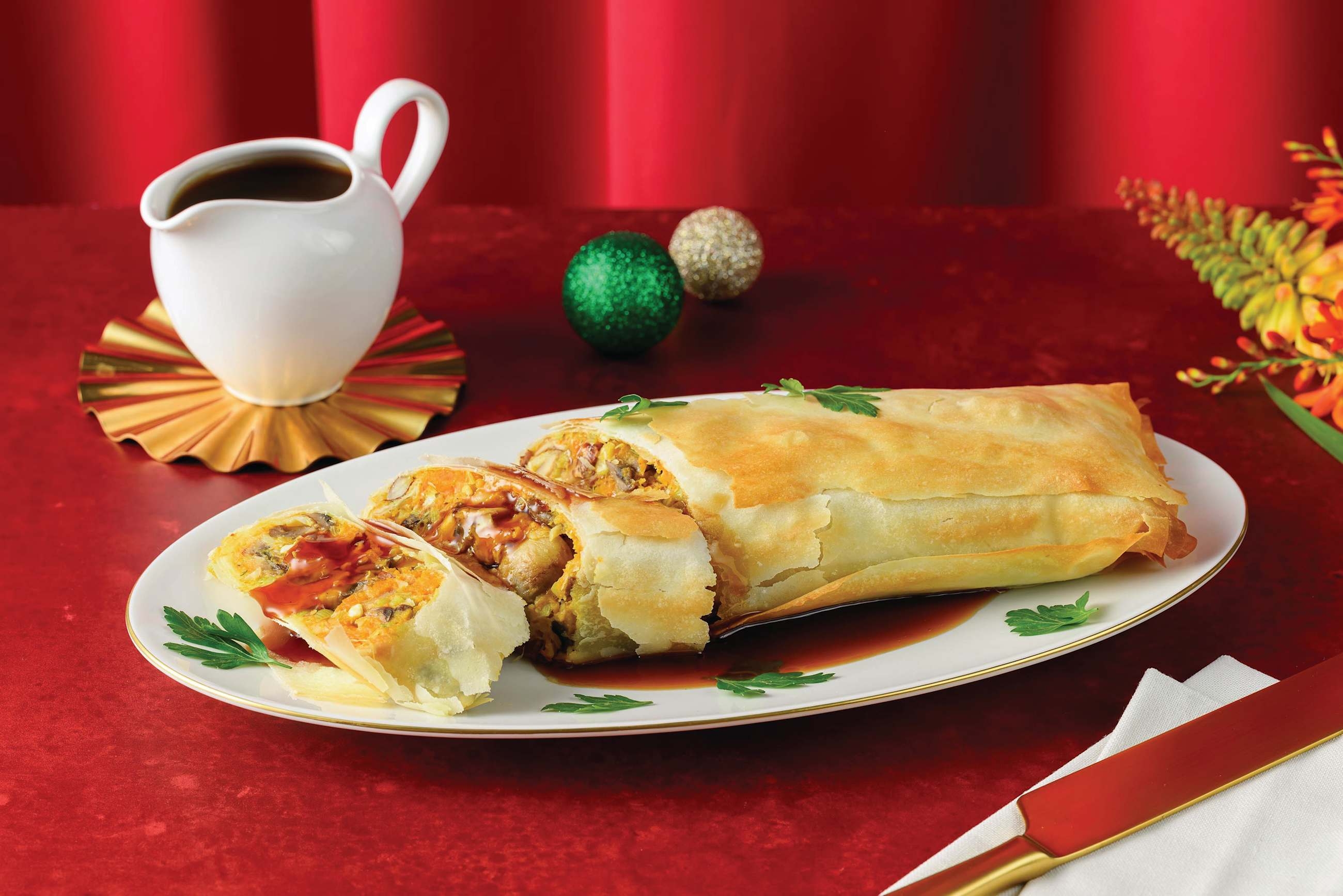 Veggie Mushroom & Kumara Wellington