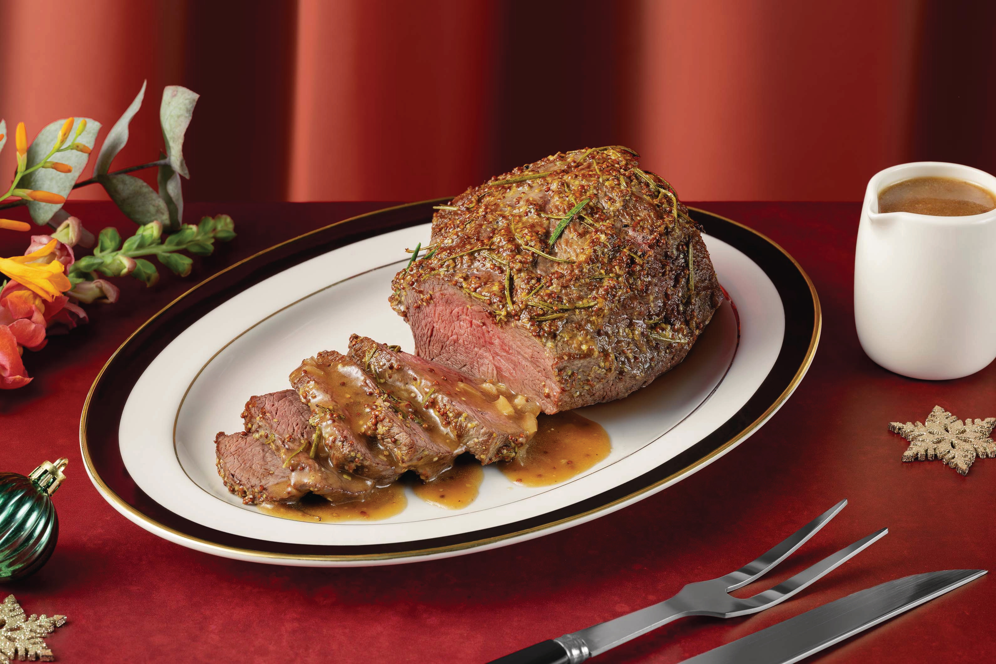 Garlic & Rosemary Roast Beef