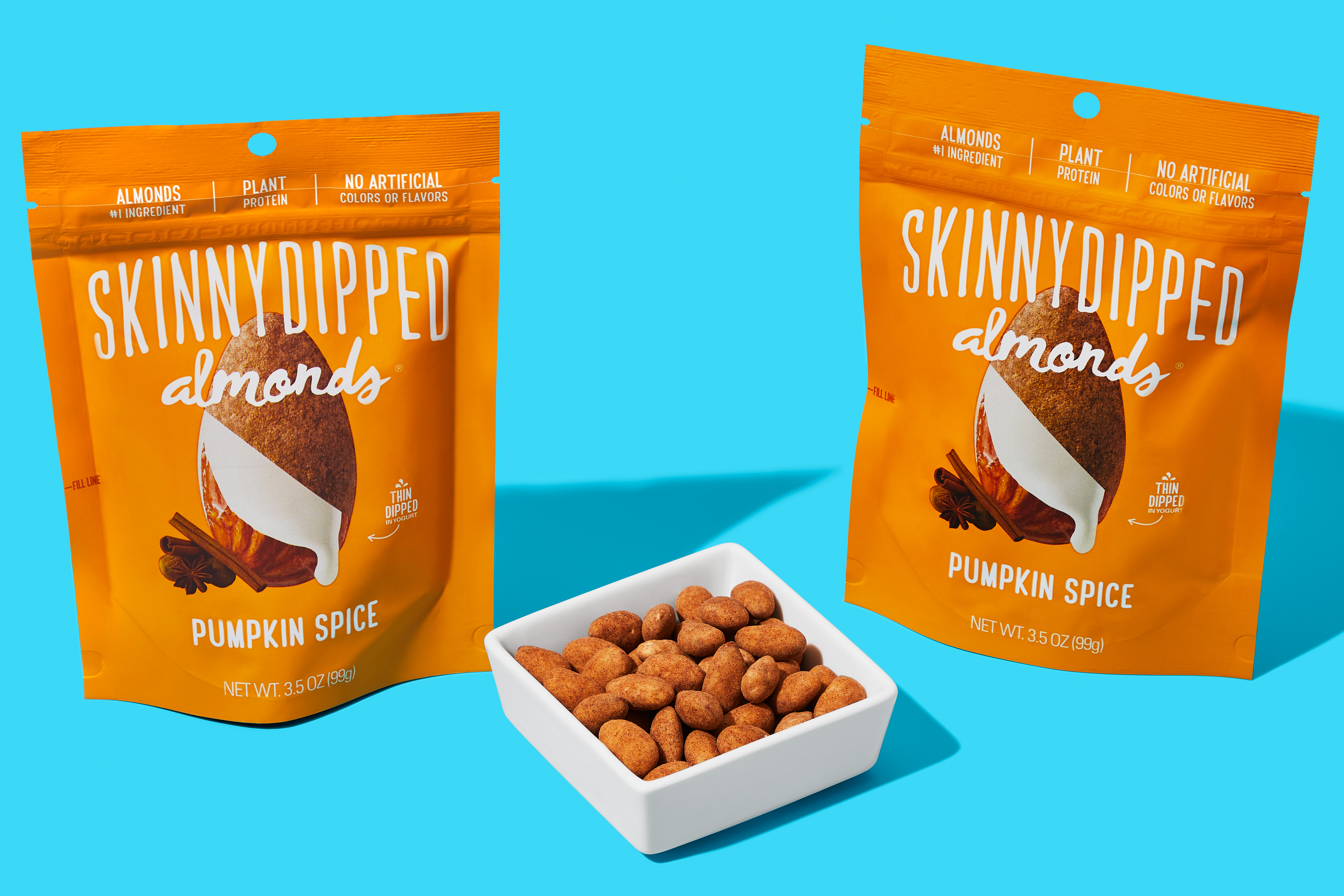 SkinnyDipped Pumpkin Spice Almonds