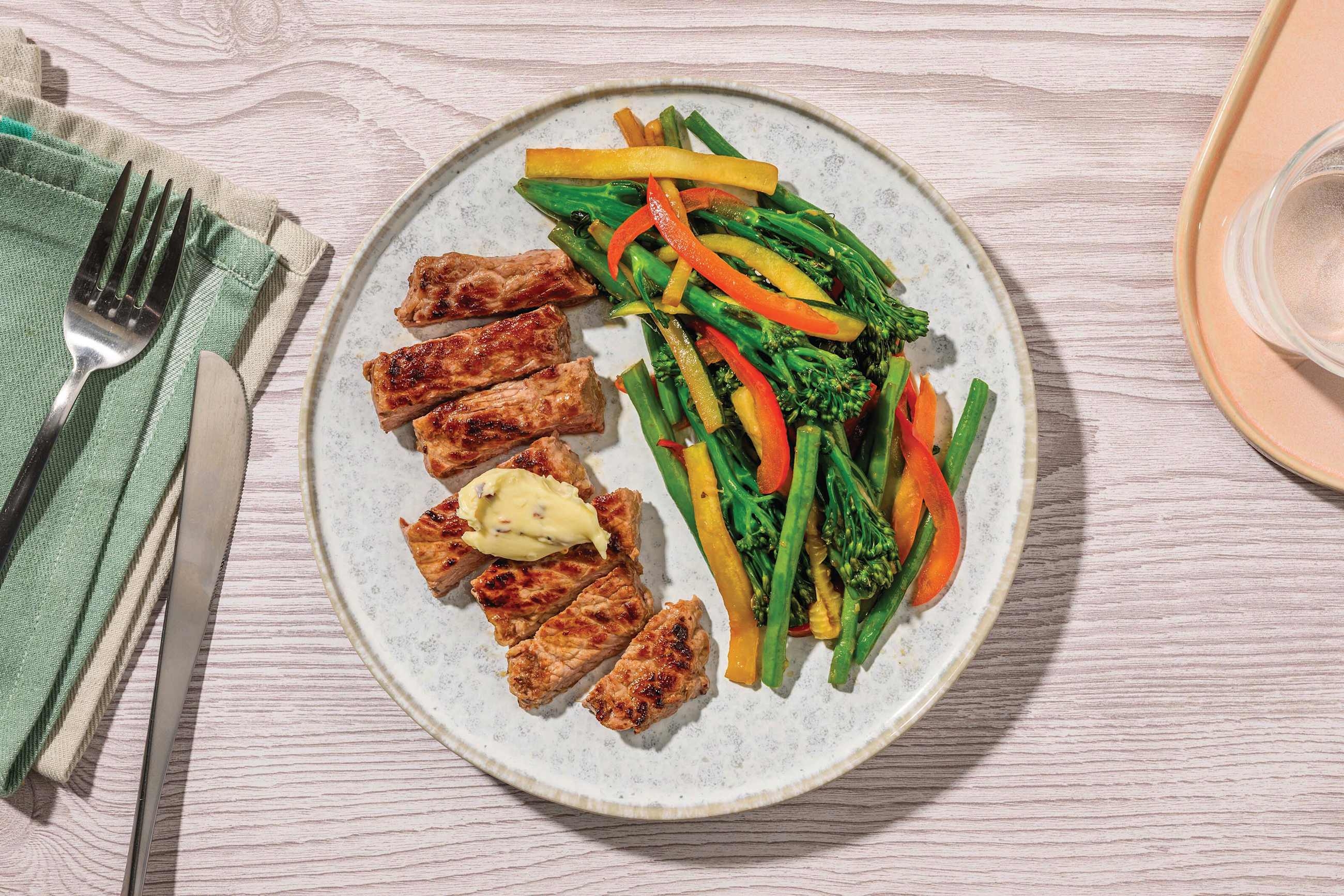 HelloHero: Seared Salmon & Chilli Garlic Butter