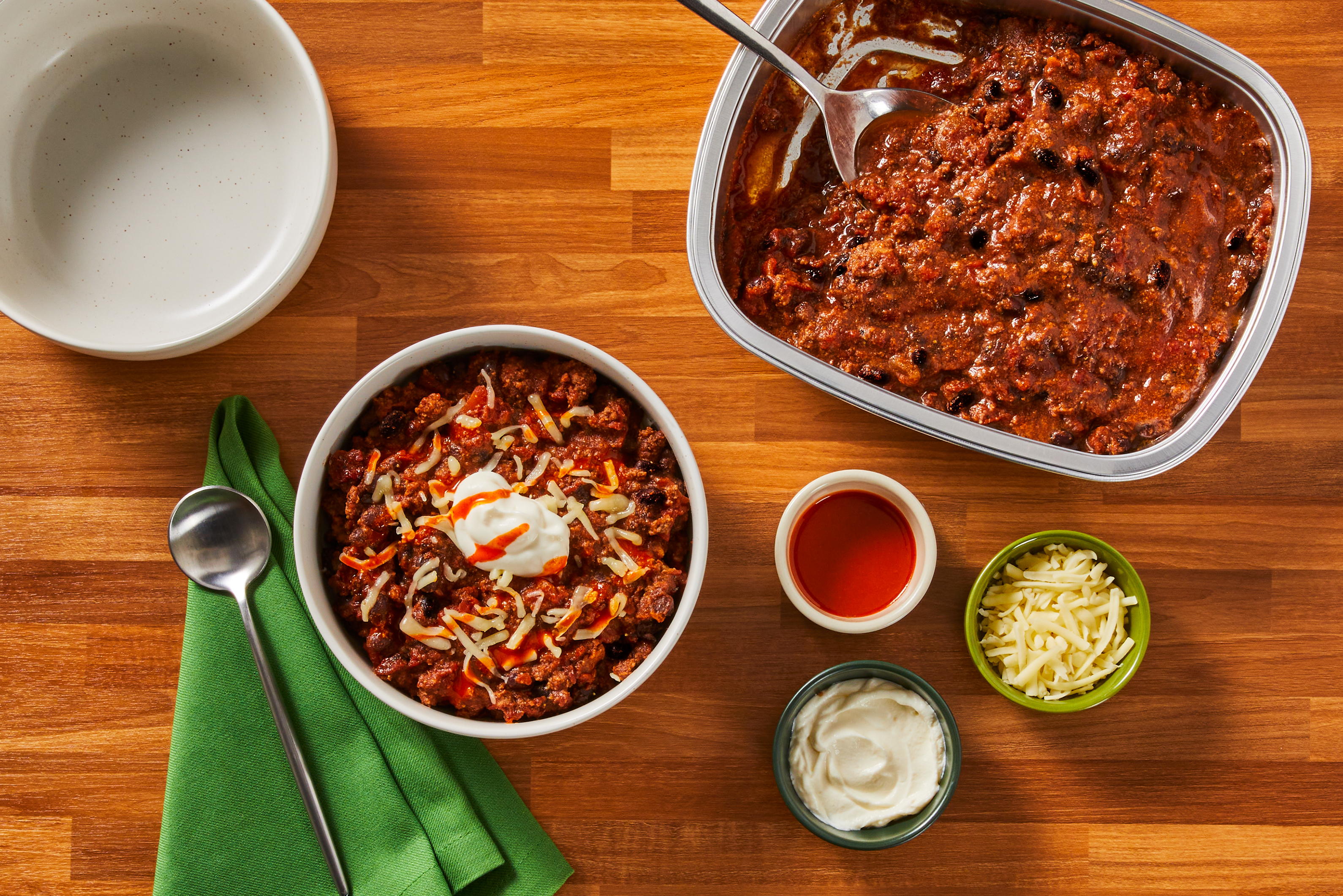Prep & Bake Beef & Black Bean Chili