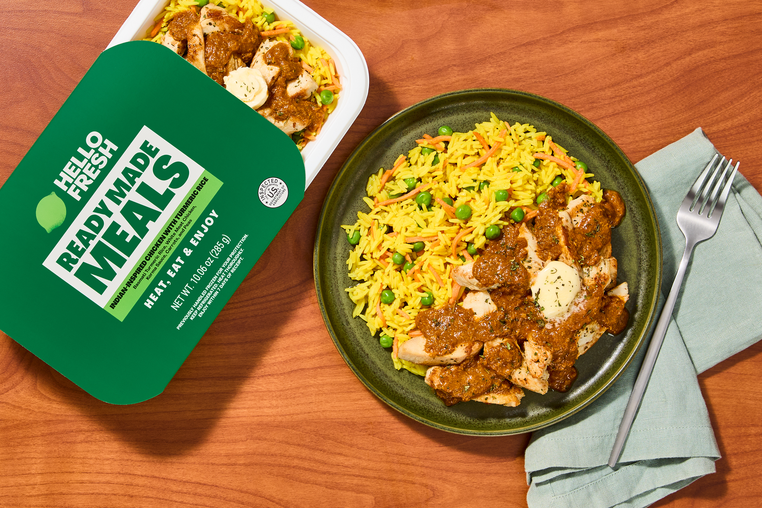 Indian-Insipred Chicken with Turmeric Rice