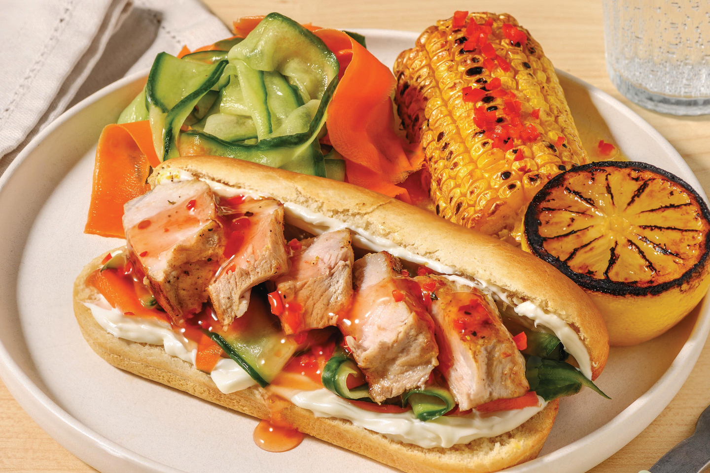 Vietnamese Grilled Pork Roll