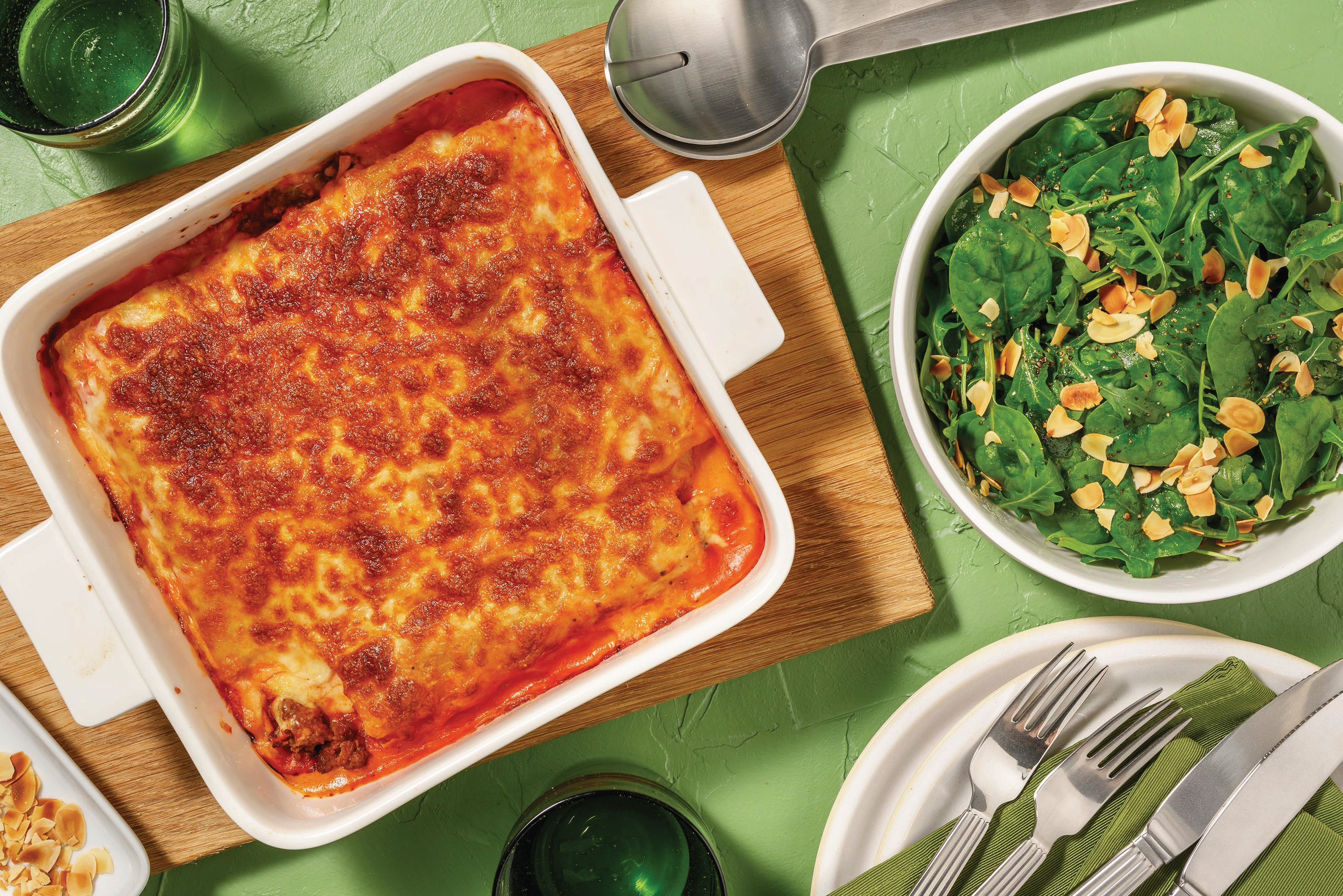 Herby Tomato Beef & Veggie Cannelloni