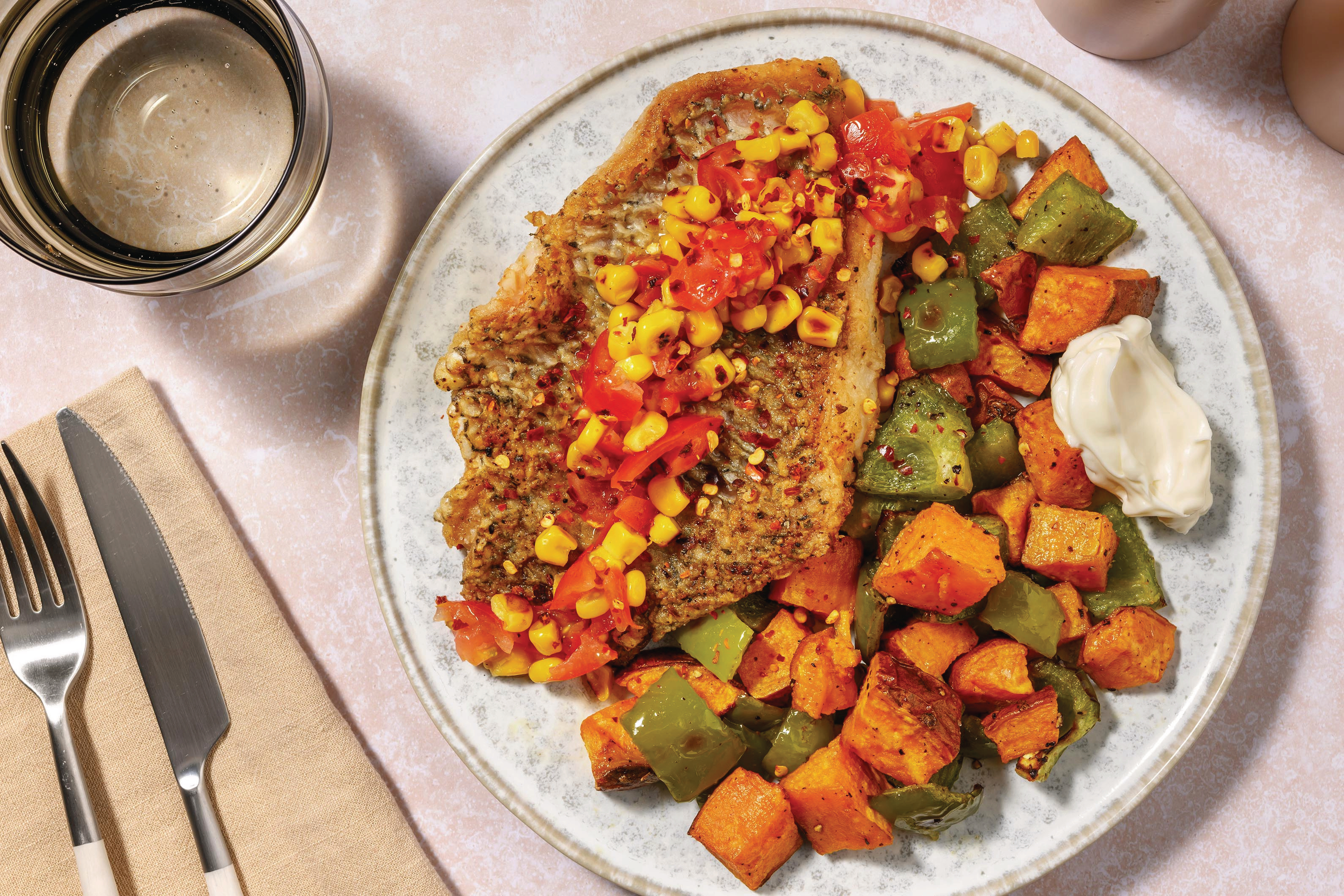 Seared Mexican-Spiced Barramundi