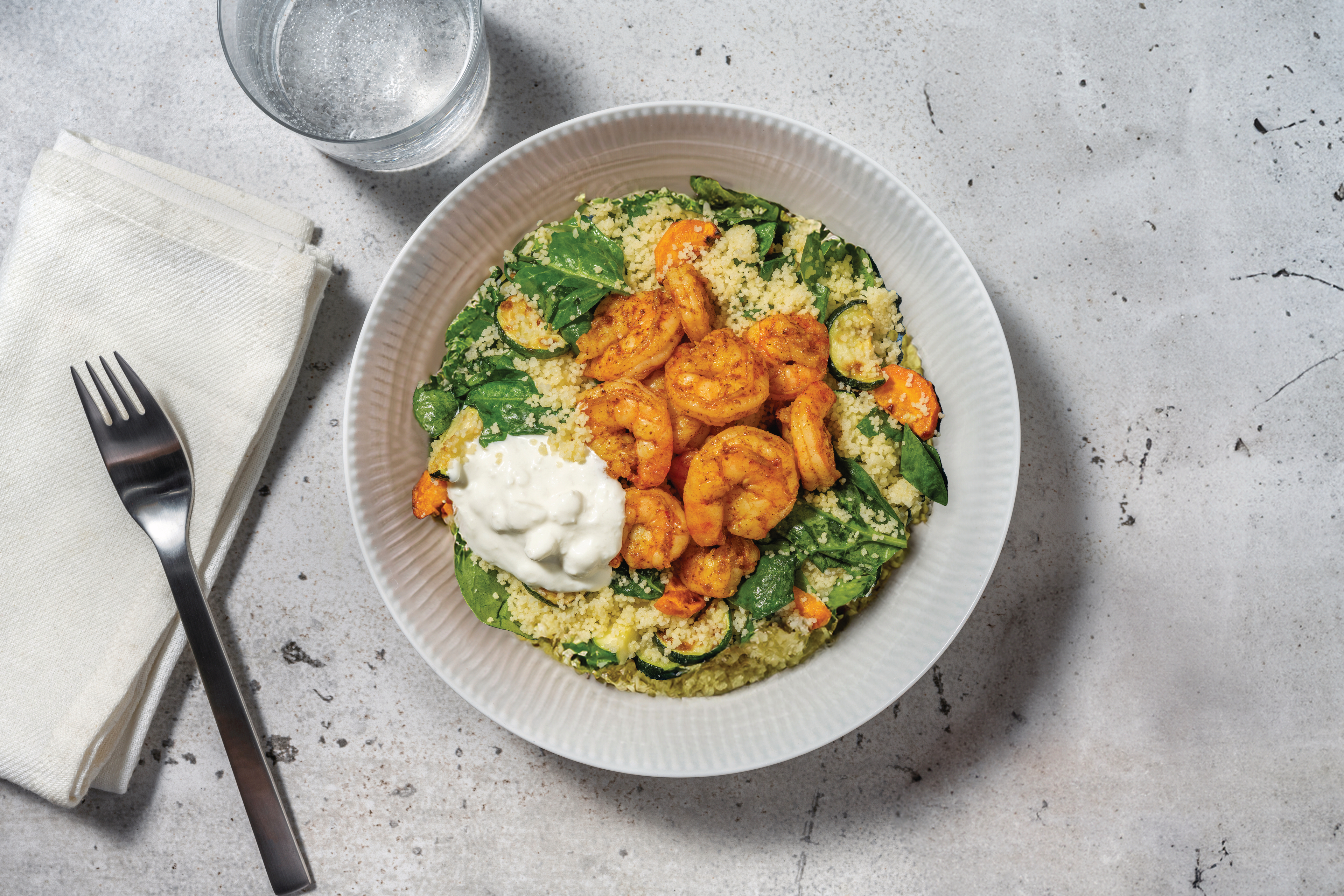 Herby Chicken & Roast Veggie Couscous