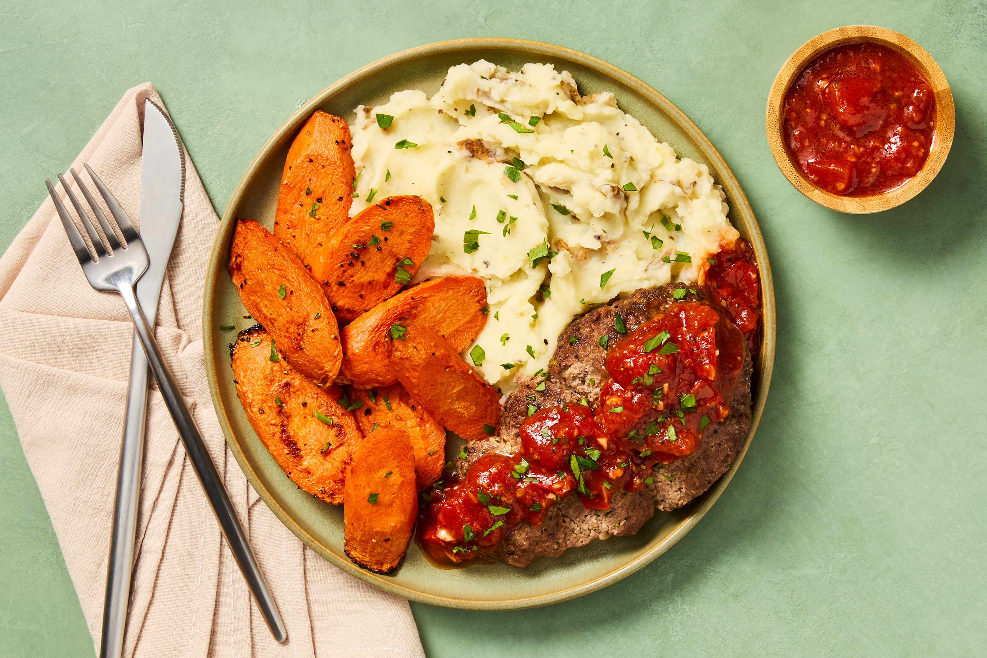 Italian Meatloaves with Marinara
