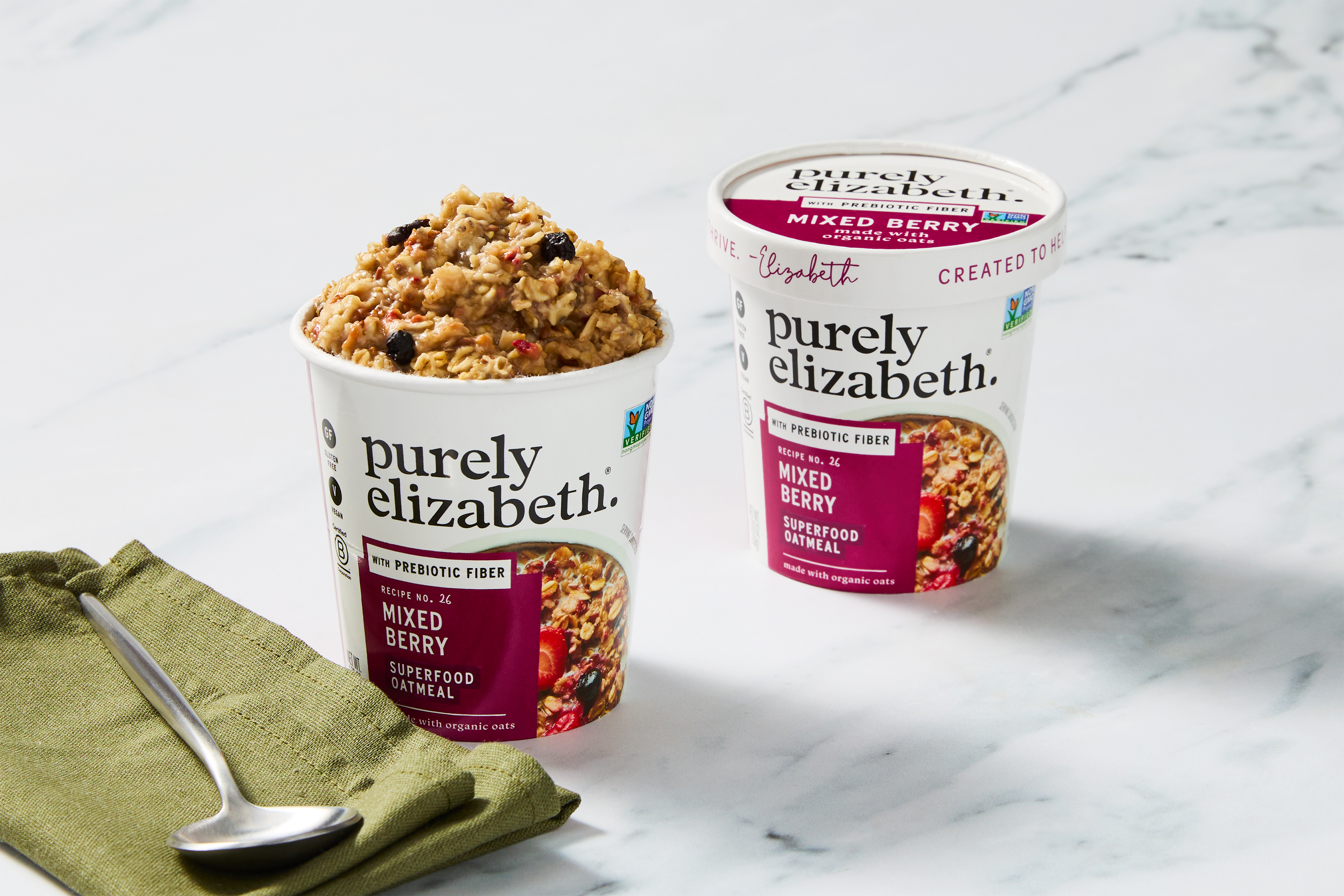 Mixed Berry Oatmeal Cup