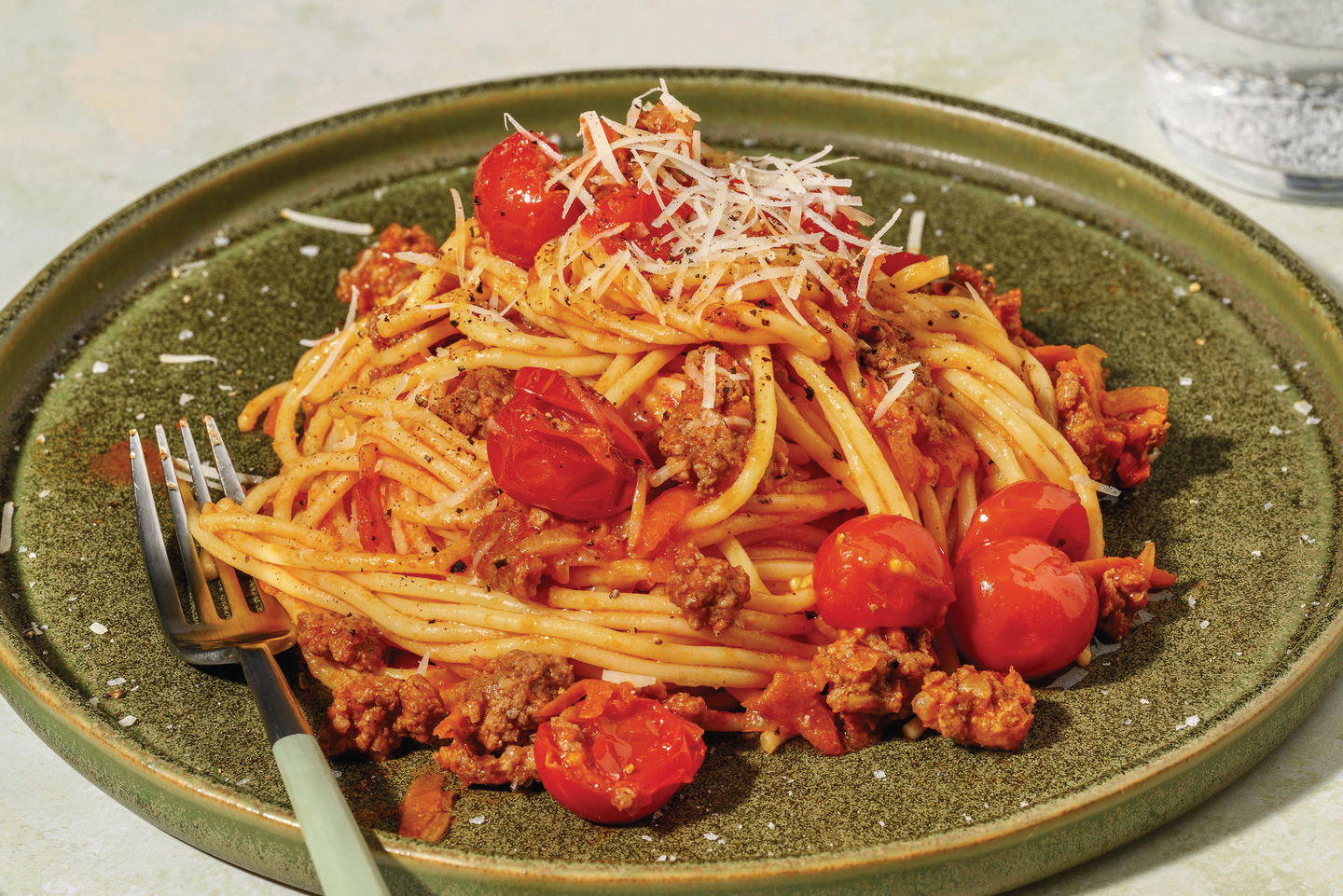 Classic Lamb & Cherry Tomato Spaghetti