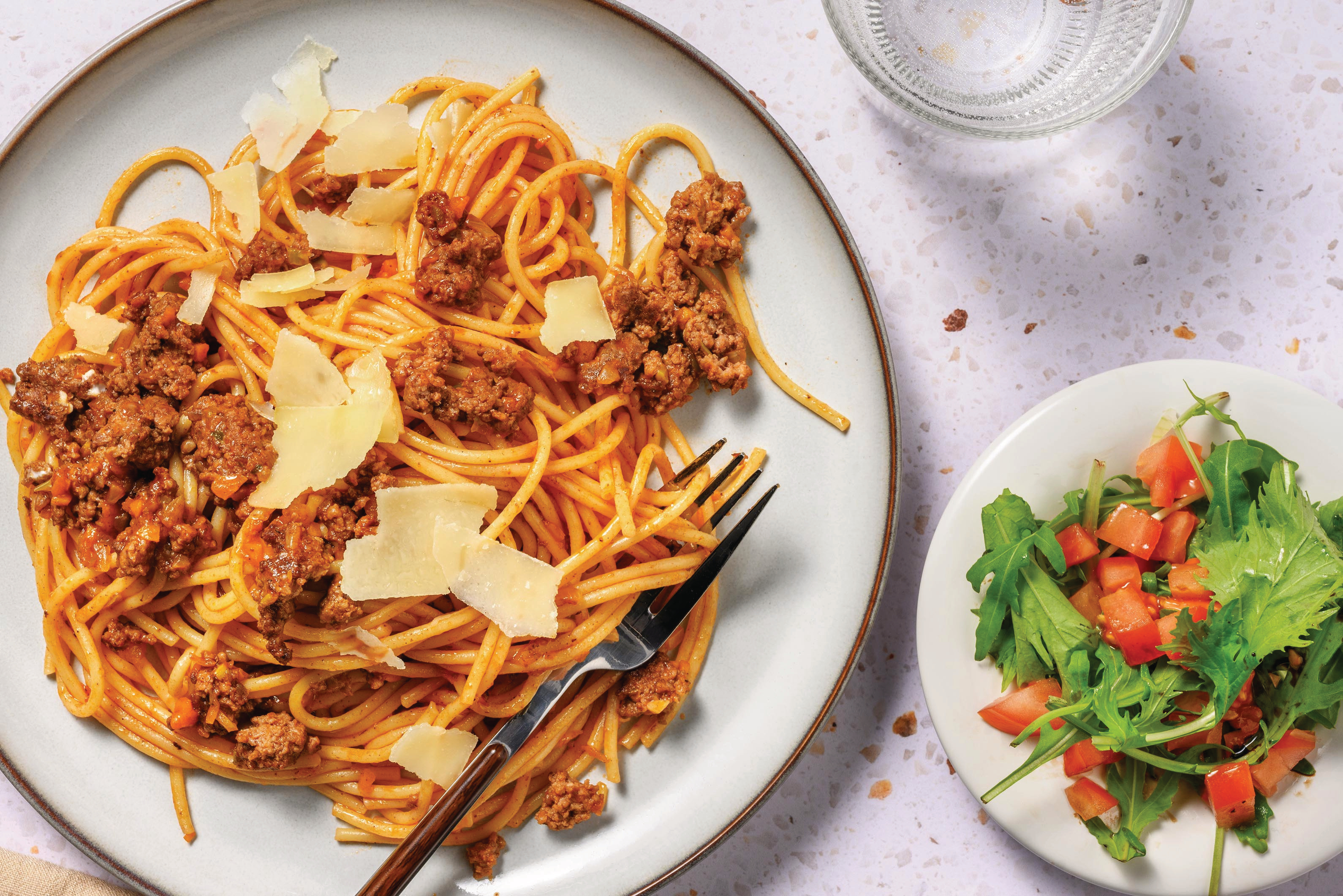 Double Speedy Beef Ragu & Spaghetti