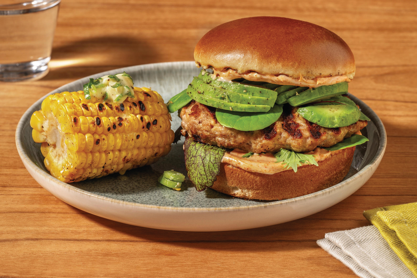 Smokey Peri-Peri Beef & Avocado Burger