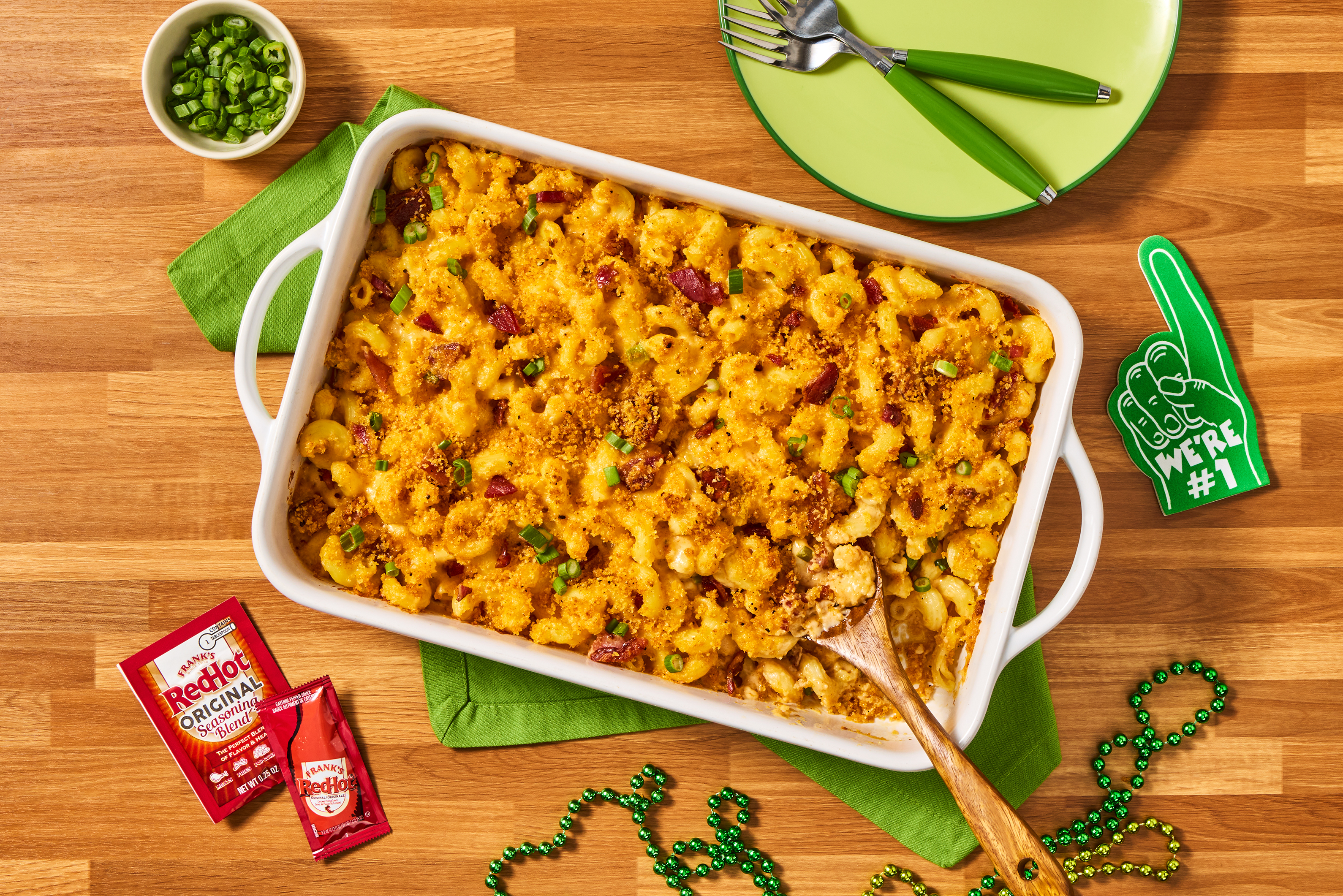 Buffalo Bacon Mac & Cheese