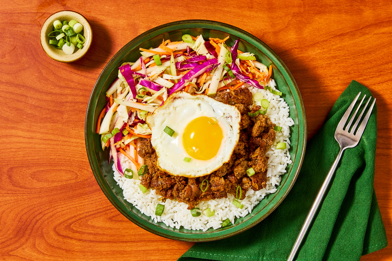 Bols de dinde à la Bulgogi