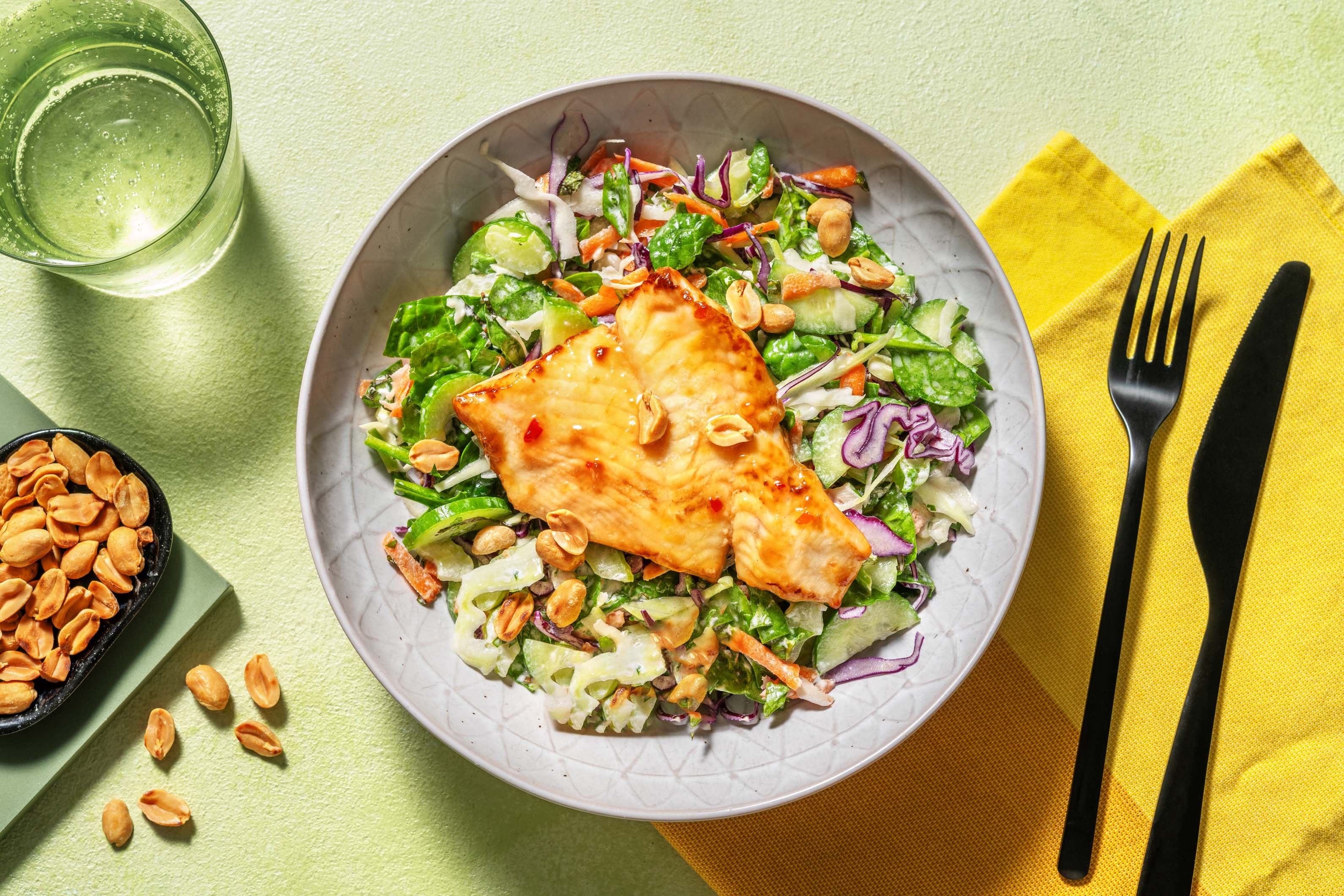 Zesty Sweet Chilli Fish & Creamy Slaw