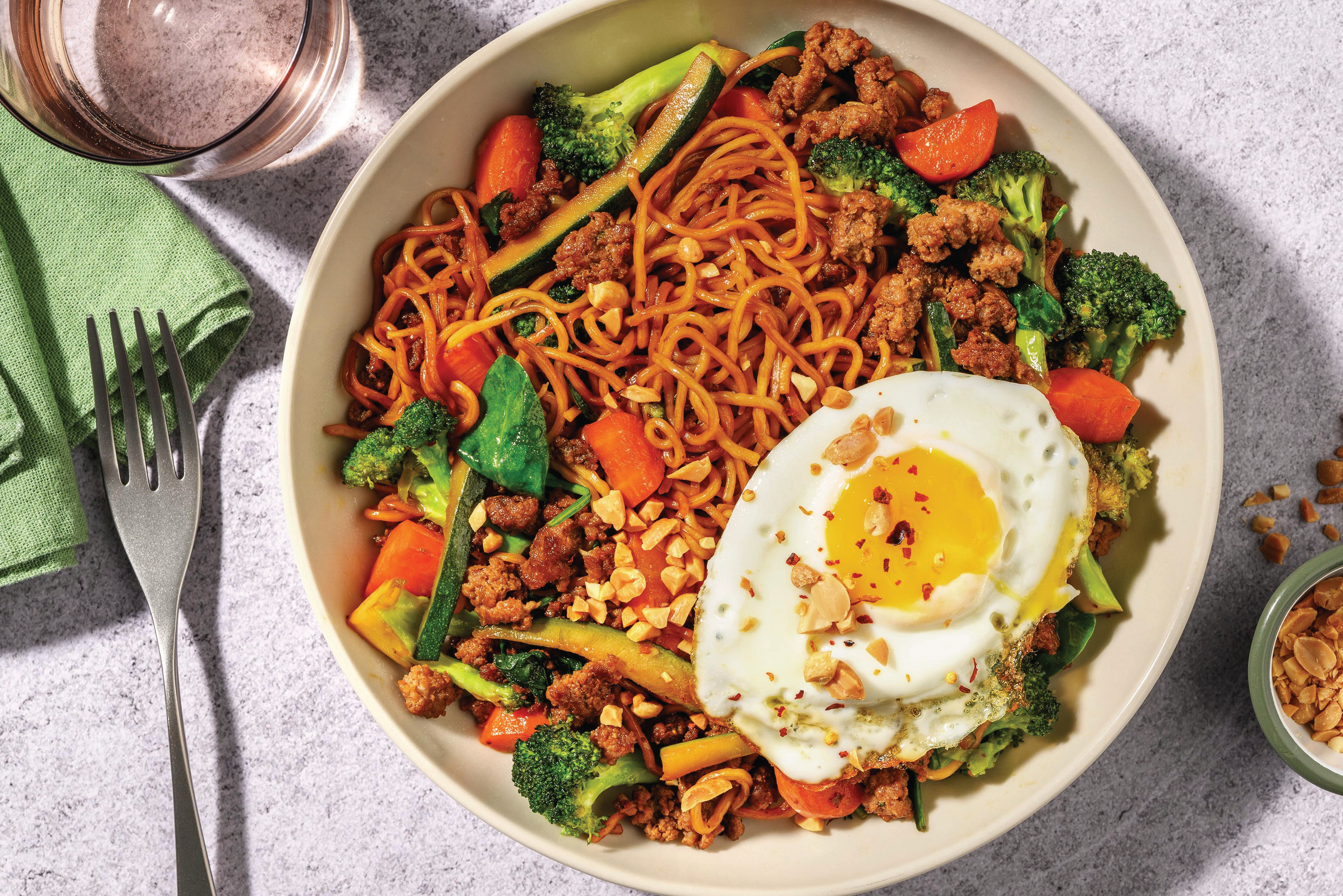 Kecap Beef & Veggie Noodle Bowl