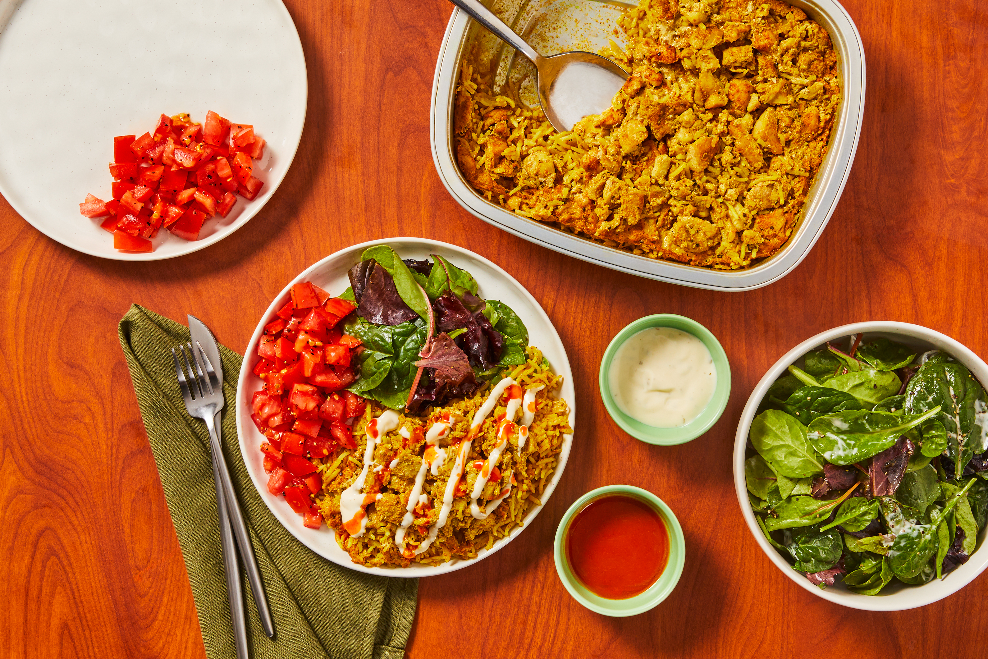 "Street Cart" Chicken & Rice