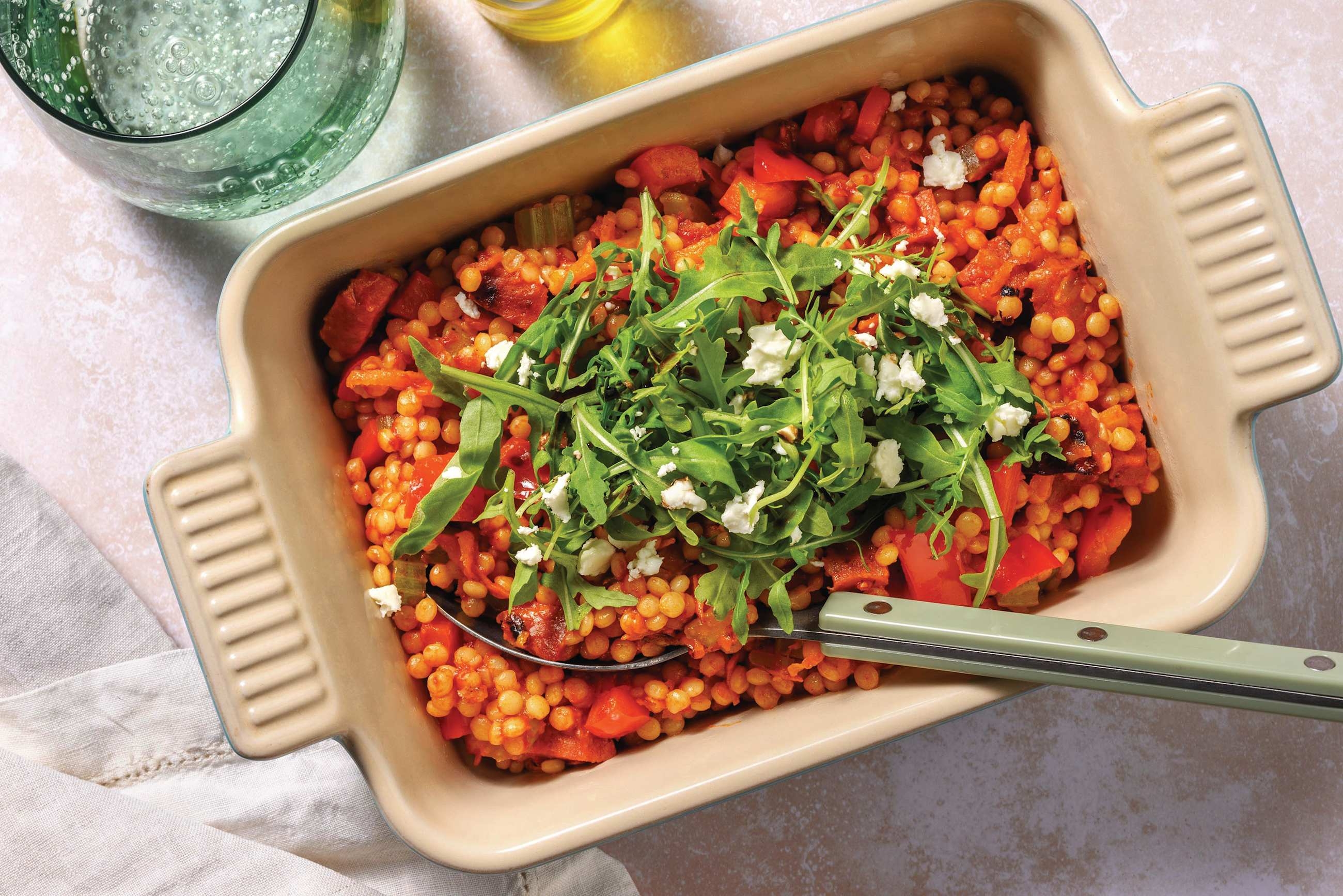 Chorizo & Mediterranean Pearl Couscous