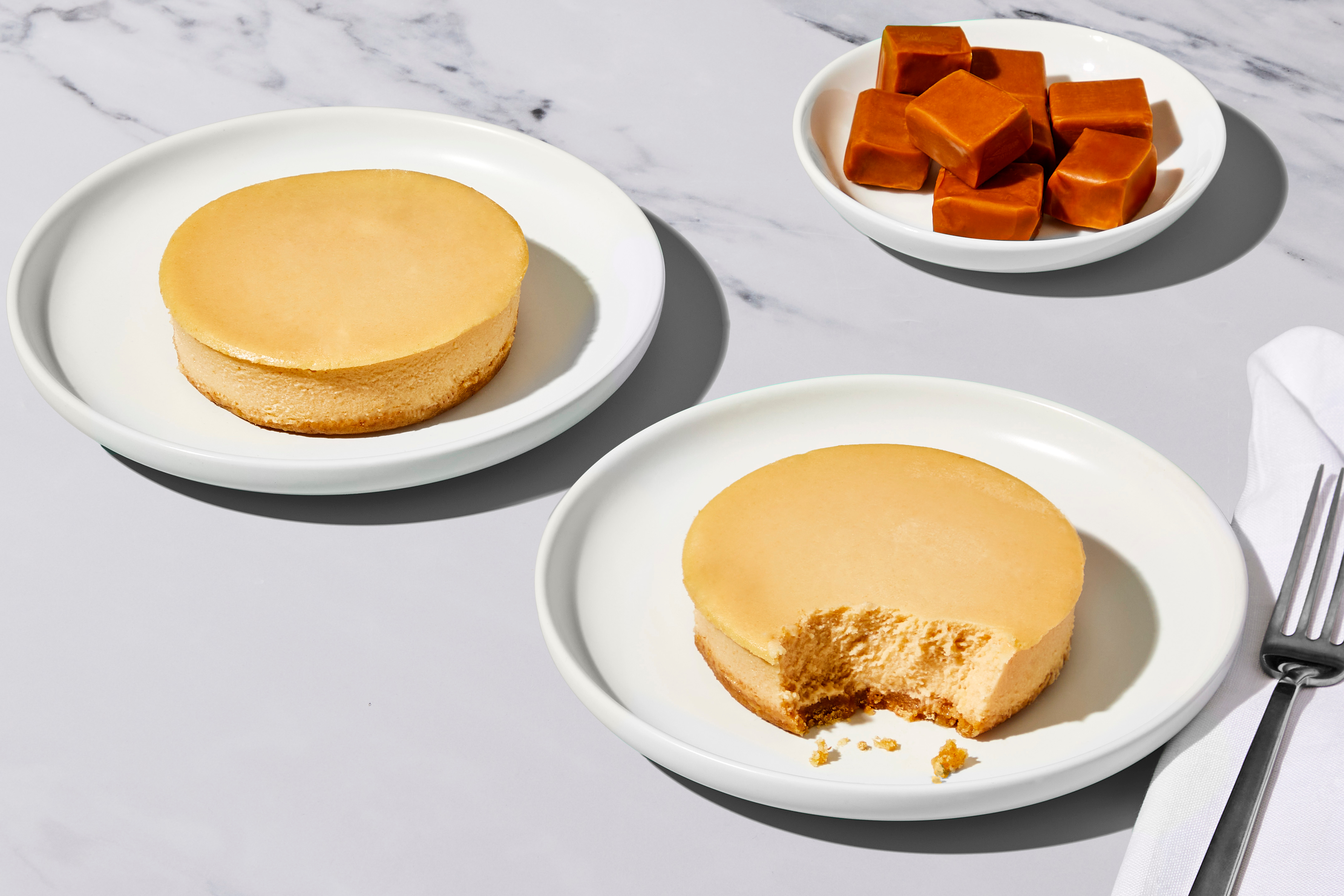 Salted Caramel Mascarpone Cheesecake