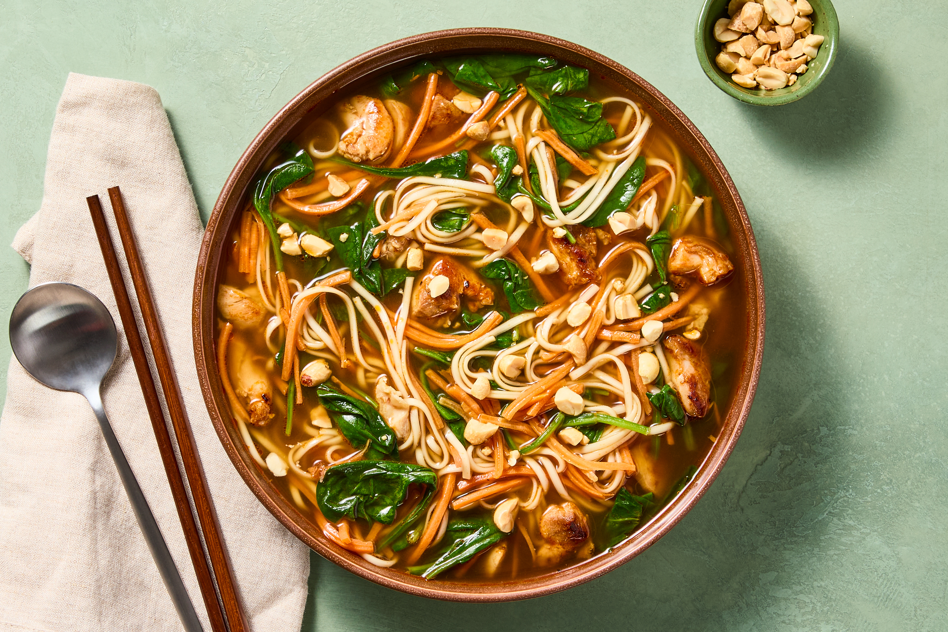 Szechuan Chicken Ramen Soup