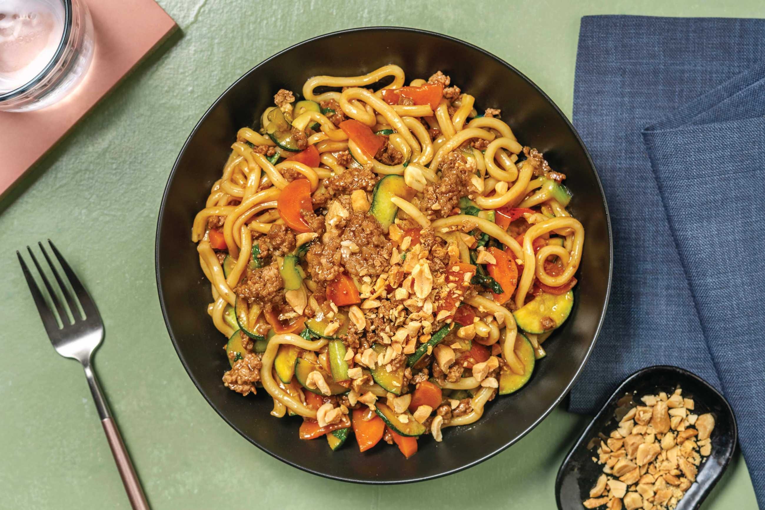 Quick Char Siu Pork Noodles