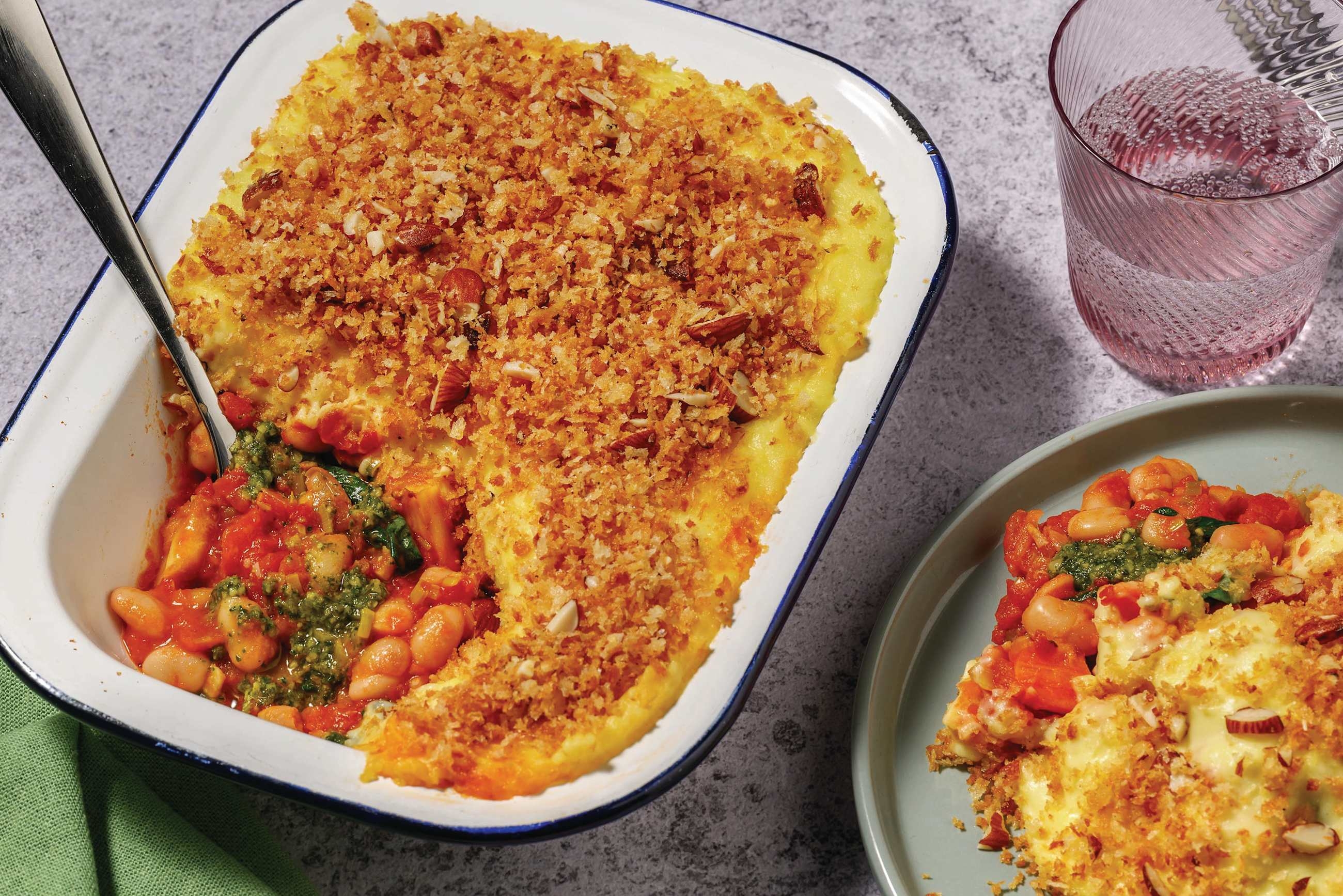 Cannellini Bean & Veggie Pie