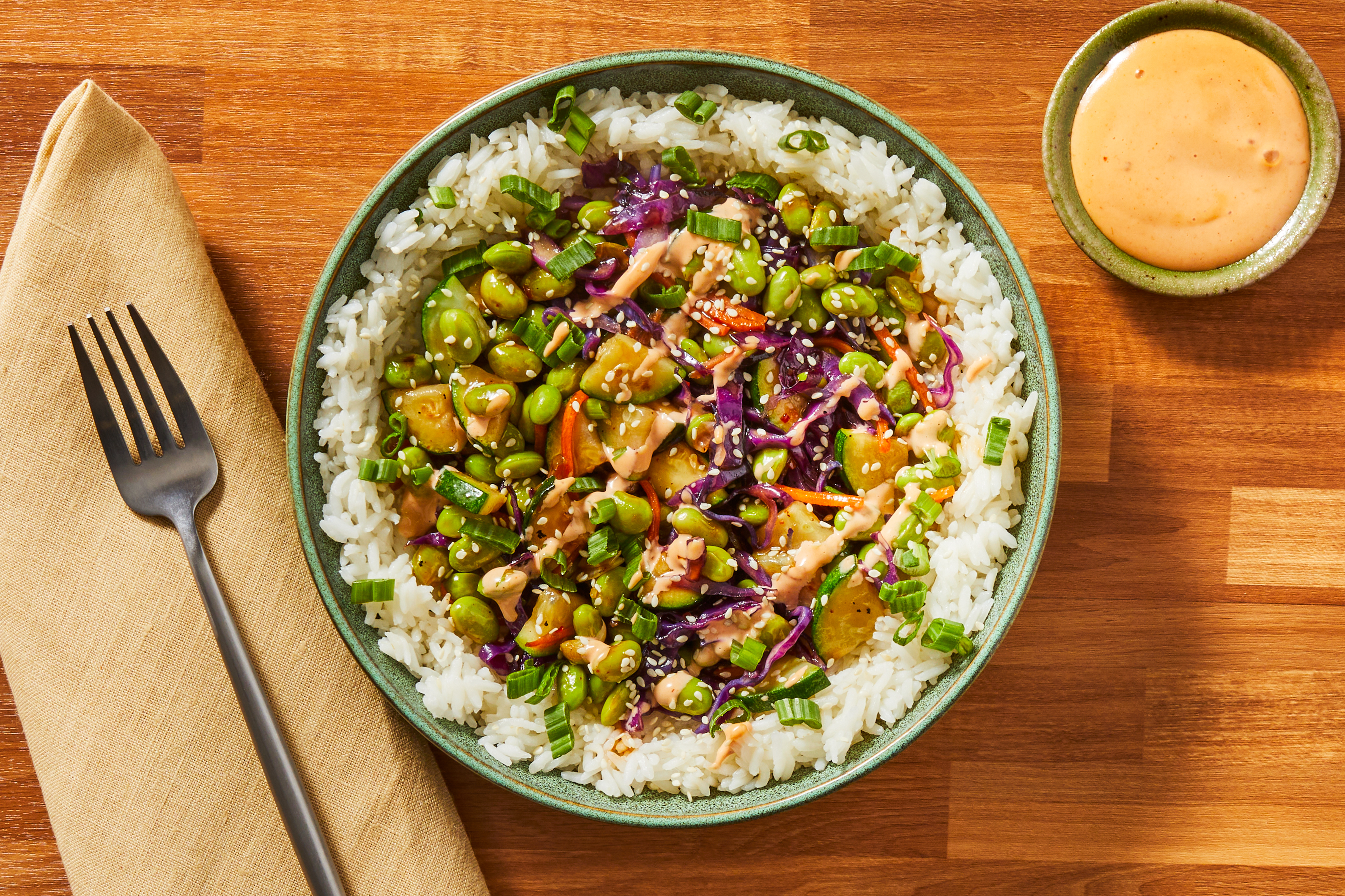 Rainbow Trout & Edamame Stir-Fry