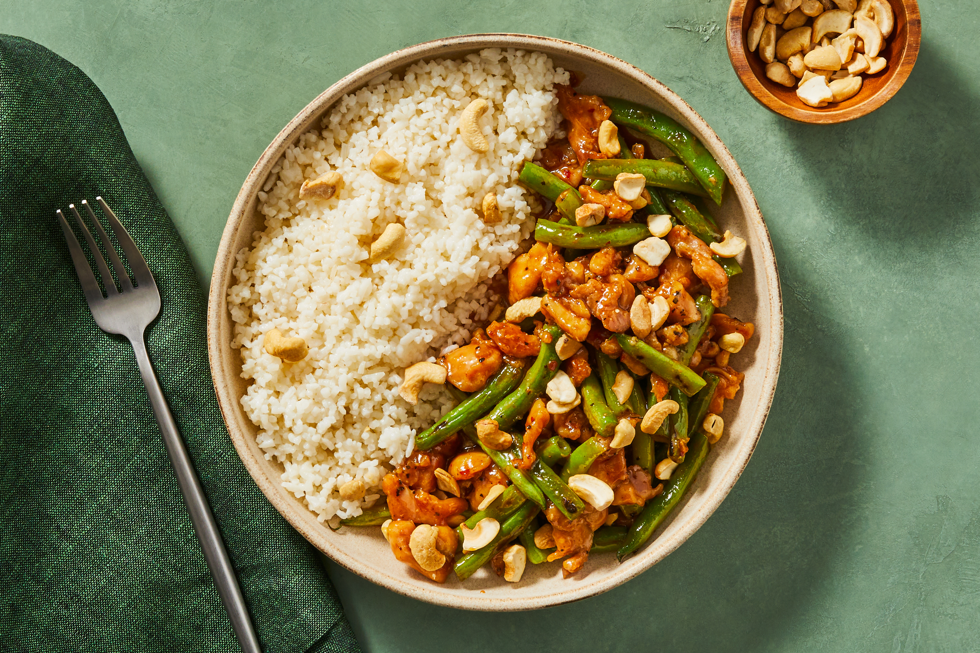 Sweet Chili Chicken & Green Bean Stir-Fry