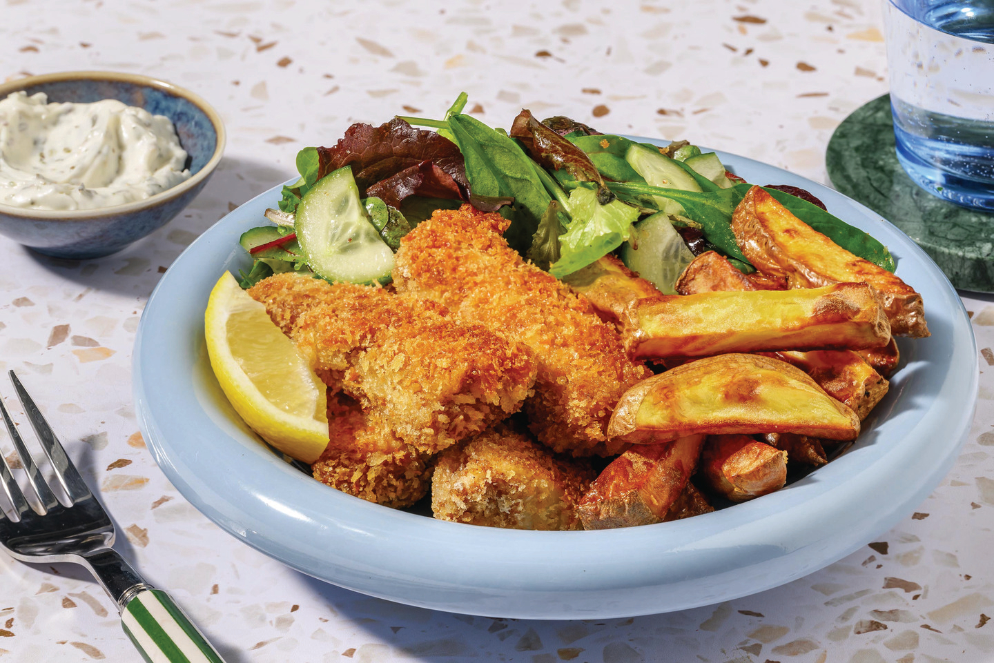 Smokey Fish Fingers & Hand-Cut Chips