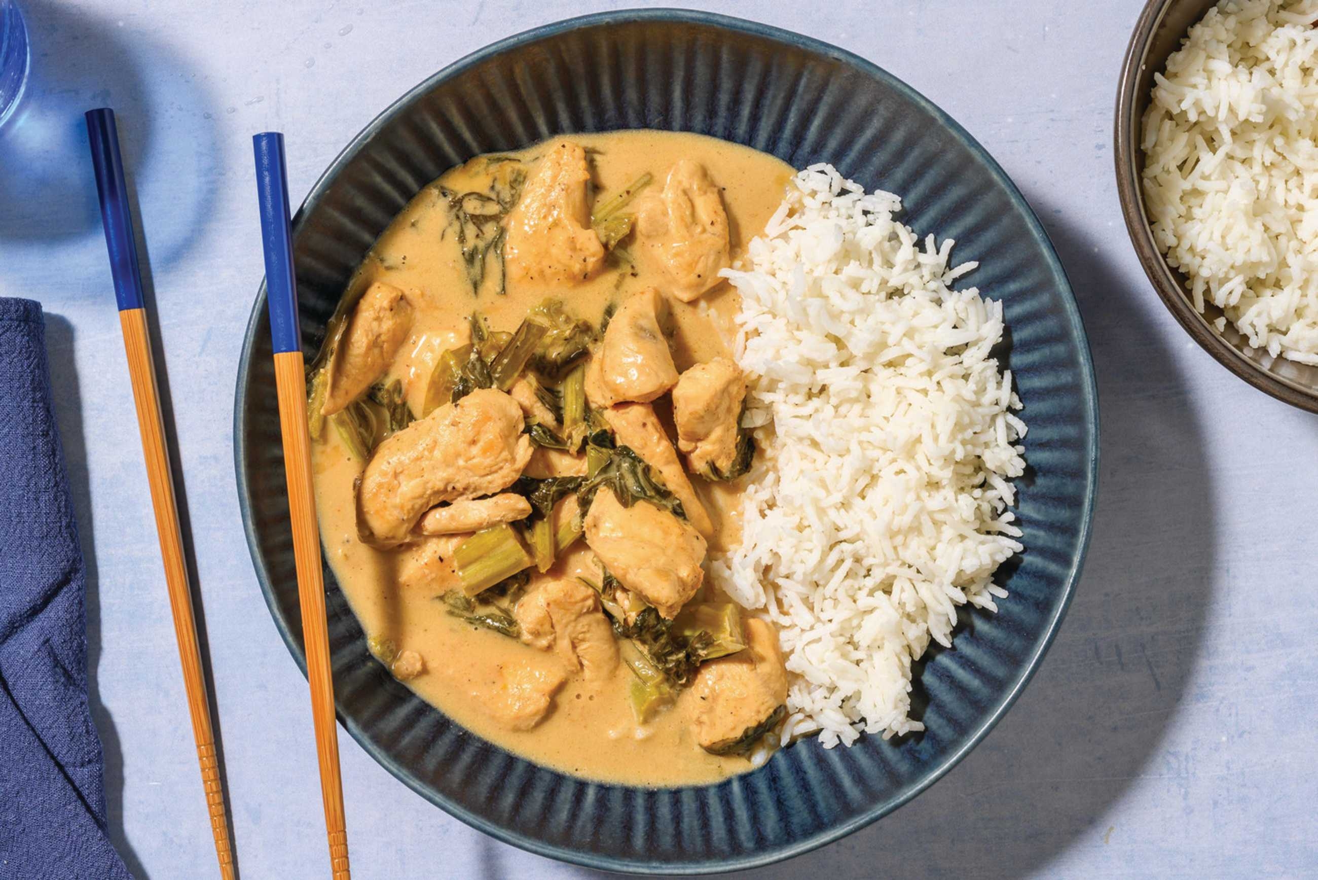 Coconut Satay Tofu Curry