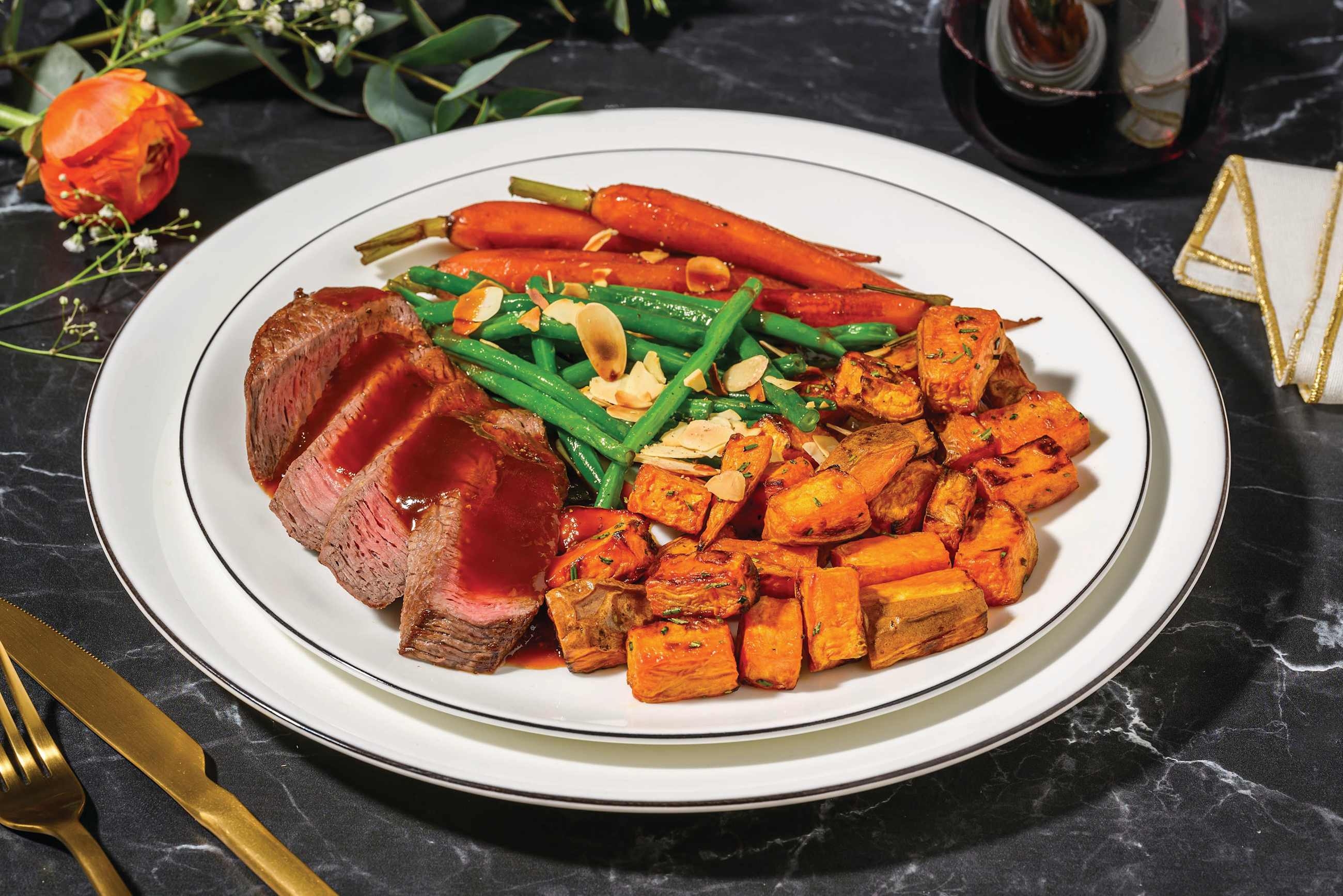 Grand Beef Eye Fillet & Sticky Glaze