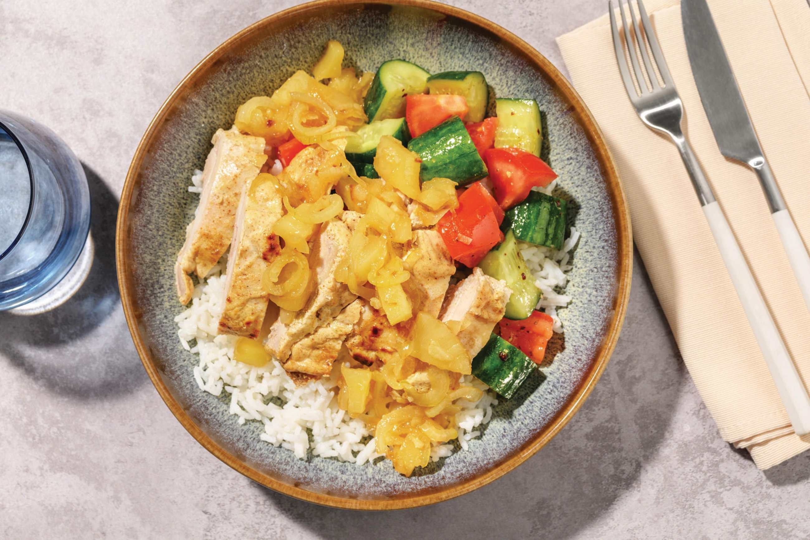 Chicken Tikka & DIY Pineapple Chutney