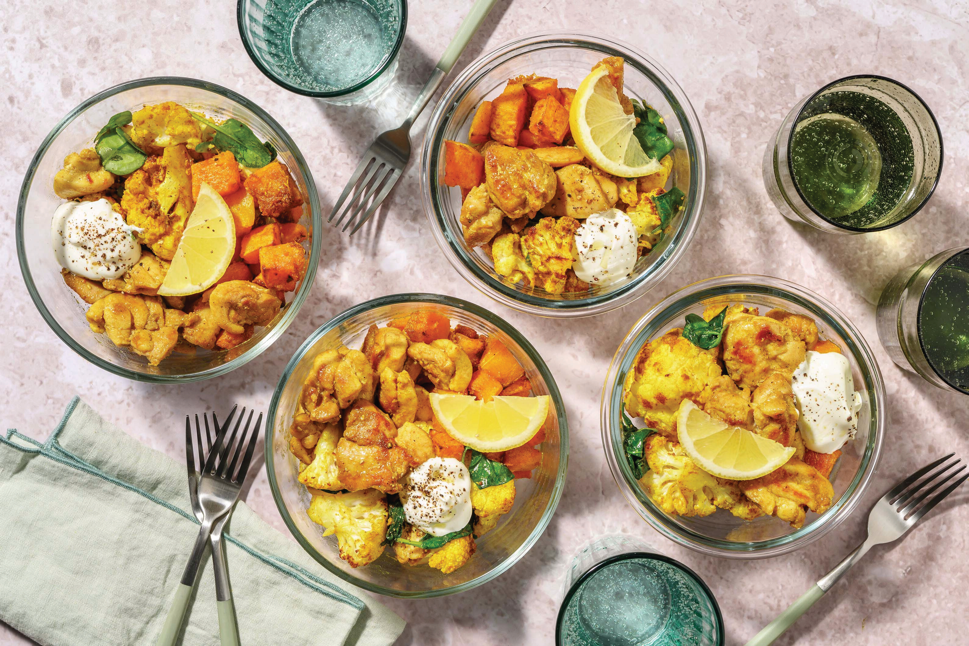 Sri Lankan Spiced Chicken & Roast Veggies